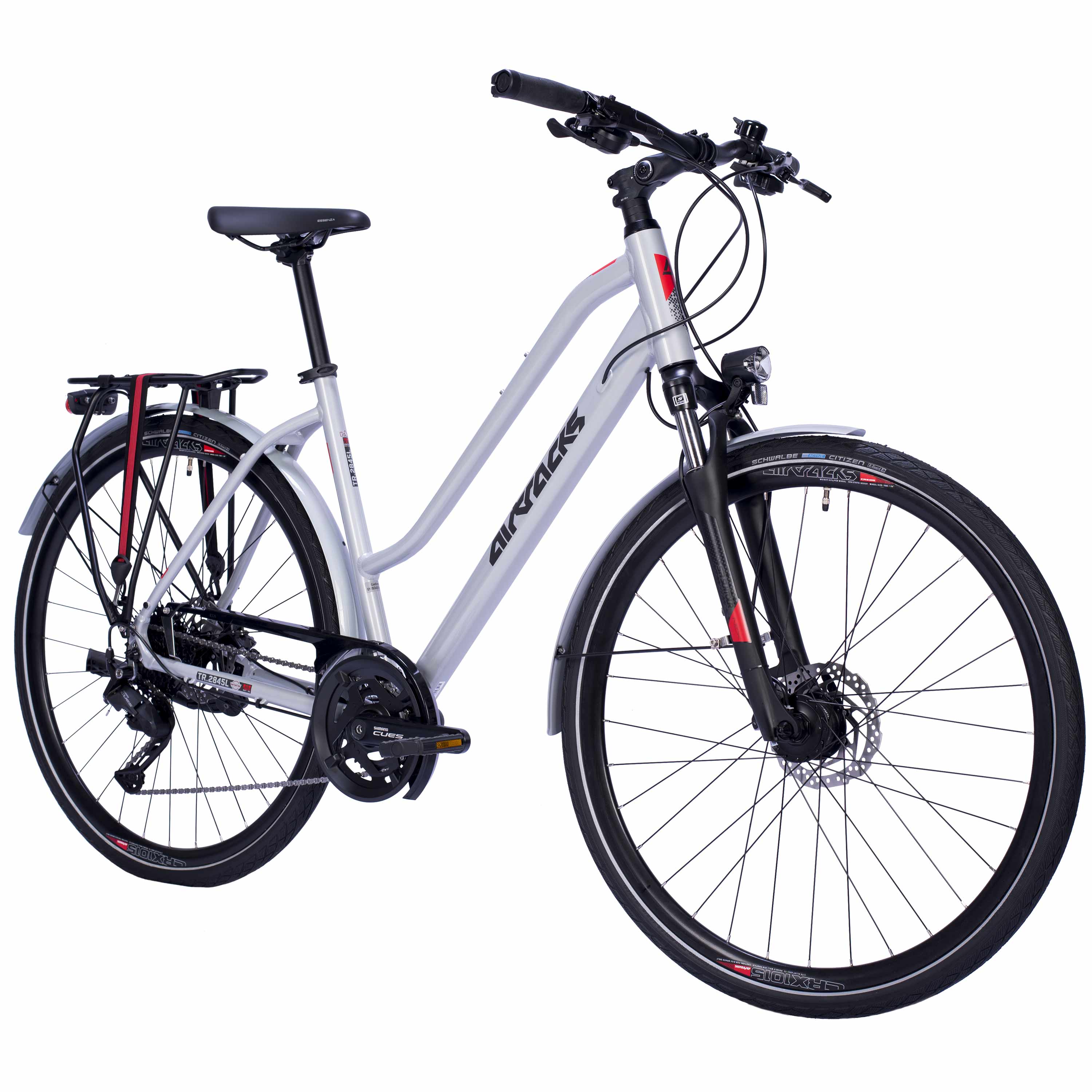 28" Bicicleta de trekking mujer TR.2845L 2 x 9 velocidades SHIMANO CUES RD-U3020-9