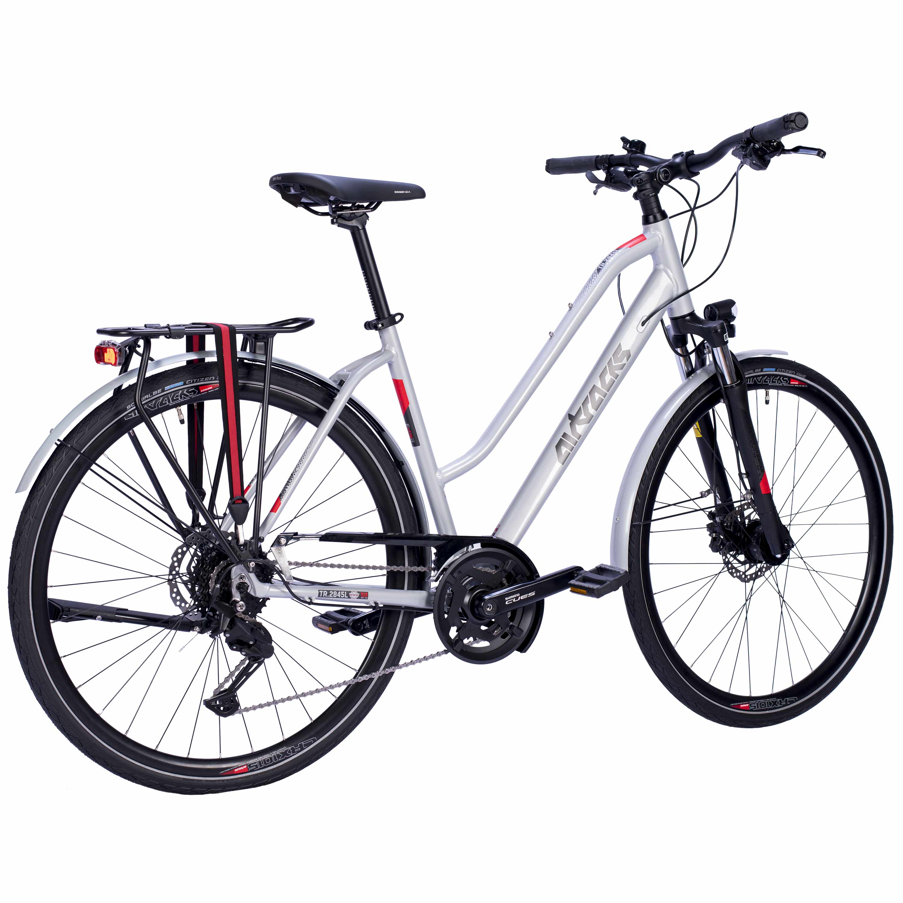28" Bicicleta de trekking mujer TR.2845L 2 x 9 velocidades SHIMANO CUES RD-U3020-9