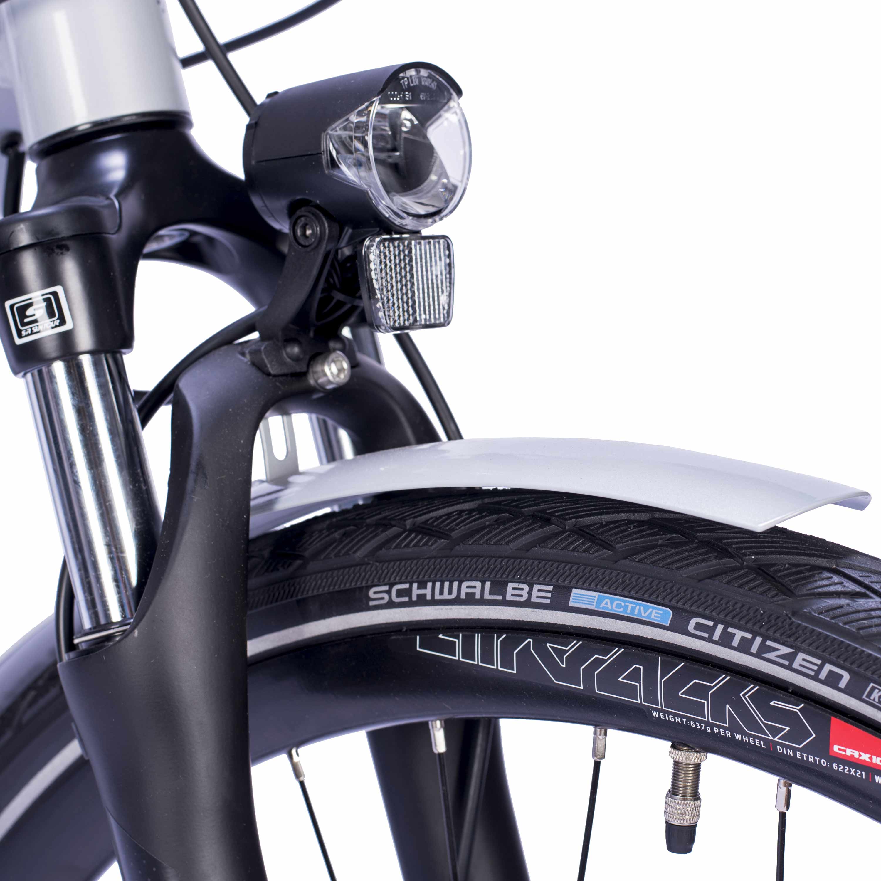 28" Bicicleta de trekking mujer TR.2845L 2 x 9 velocidades SHIMANO CUES RD-U3020-9