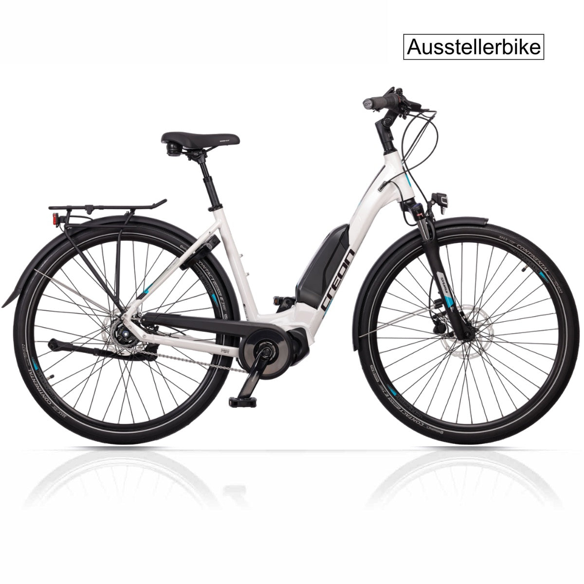 28 Zoll E-Bike City Fahrrad LS WAVE SR3 CR SHIMANO STEPS E-5000 418Wh 5 GANG SHIMANO NEXUS INTER - B-WARE / 88km