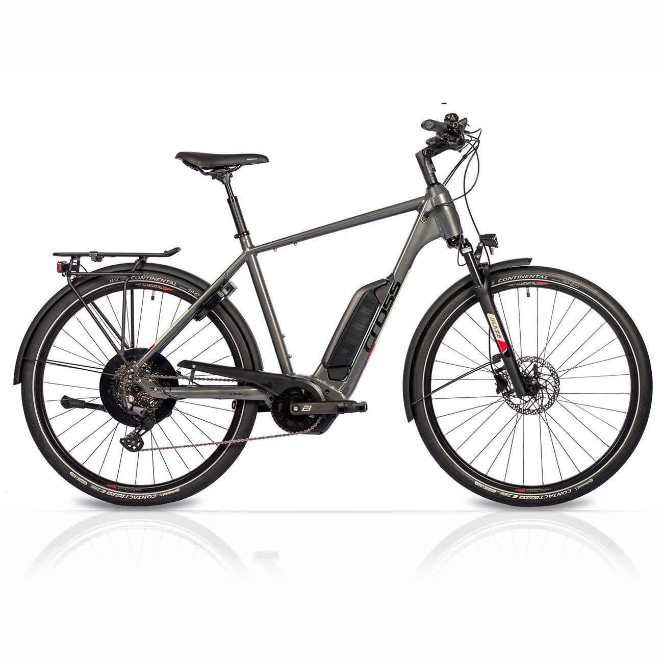 28 inch men's e-bike trekking bicycle V-tron Bosch Active Plus Line Gen3 500WH 10S Shimano Deore