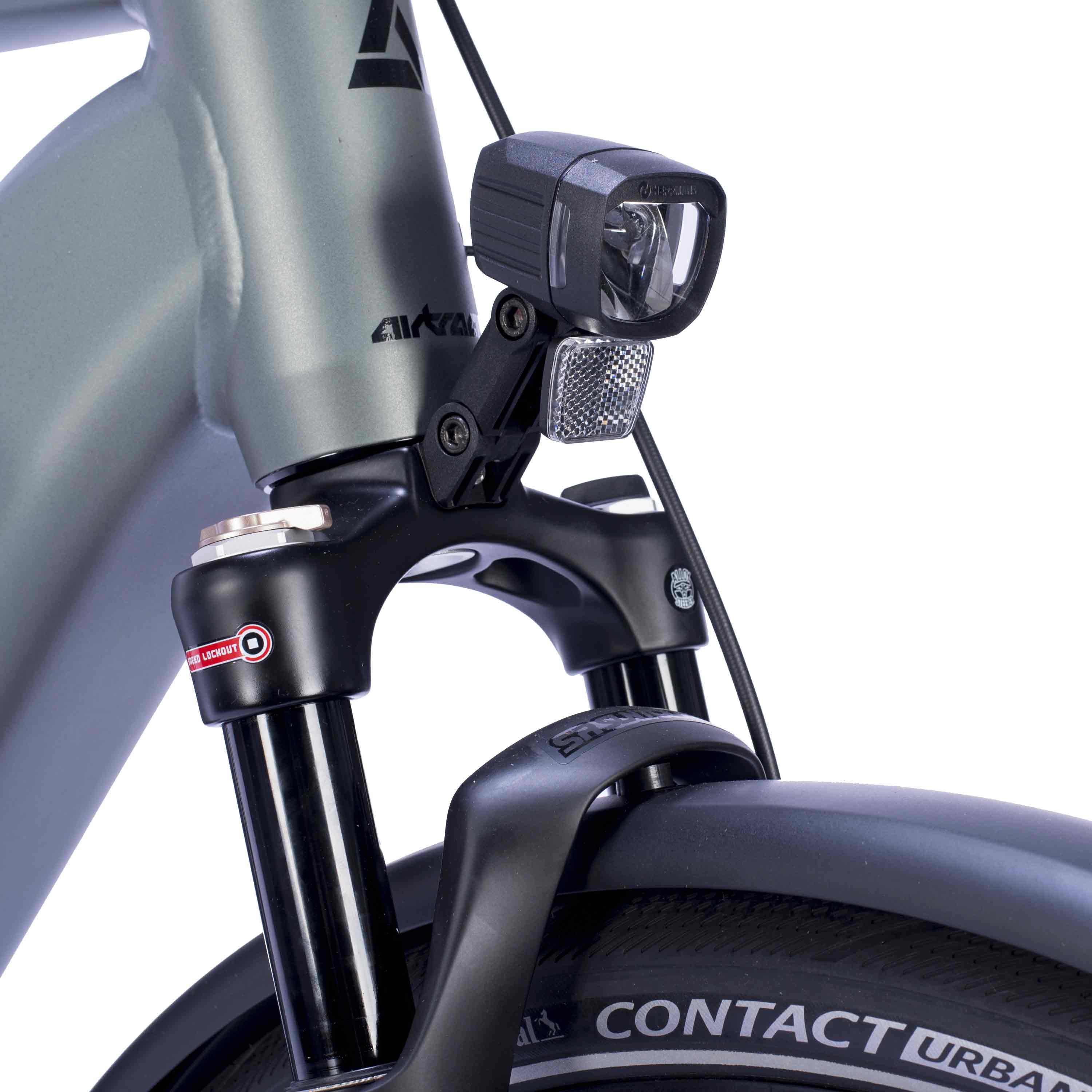 28" Herren E-Bike Trekking Fahrrad TERRA TR2 BOSCH Performance Line PX Smart System POWERTUBE 600 Wh 10 x Gang  SHIMANO DEORE RD-M5130 SGS Grey