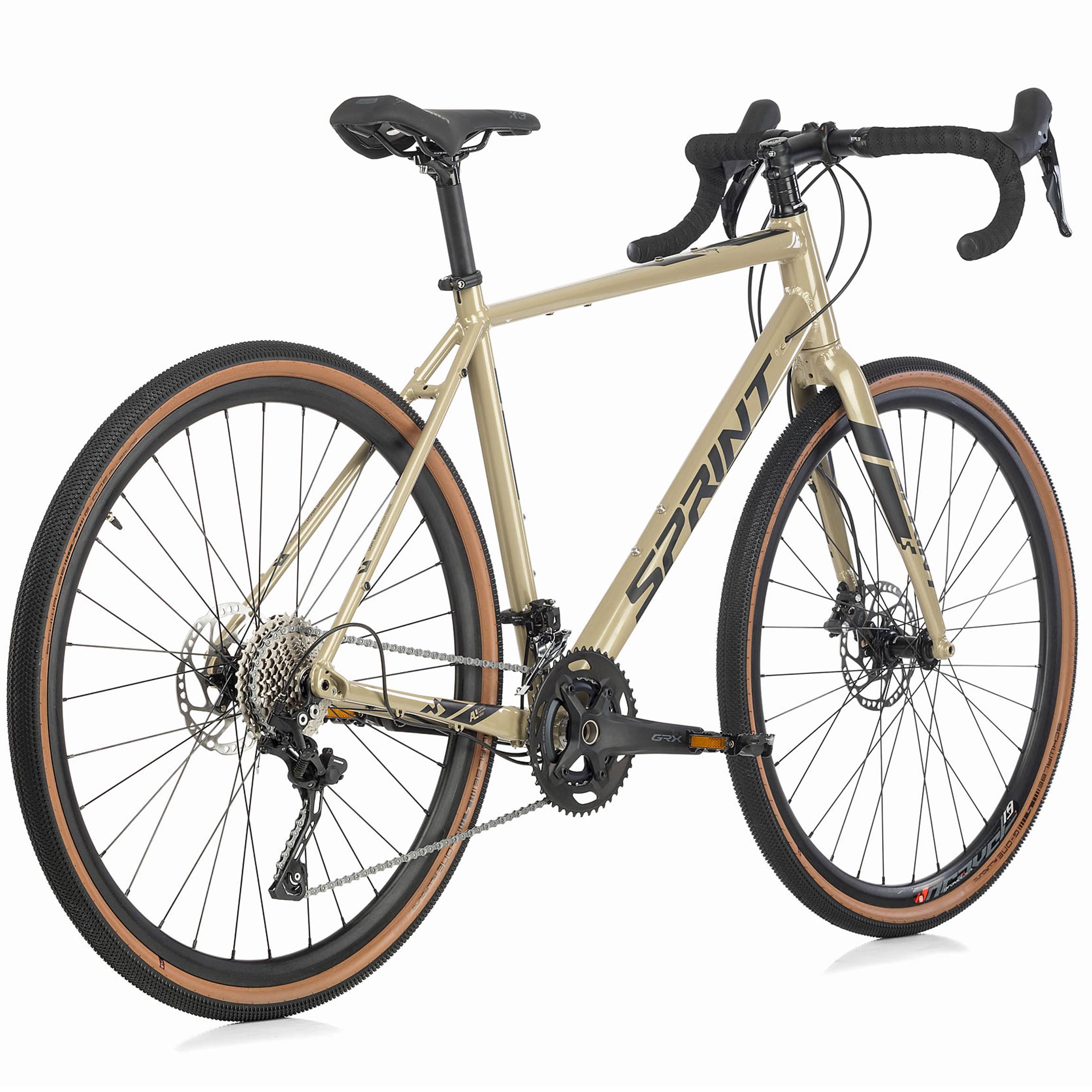 Bicicleta Gravel para hombre WHISPER ELITE HD de 28" Bicicleta 2 x 10 velocidades Shimano SHIMANO GRX-400