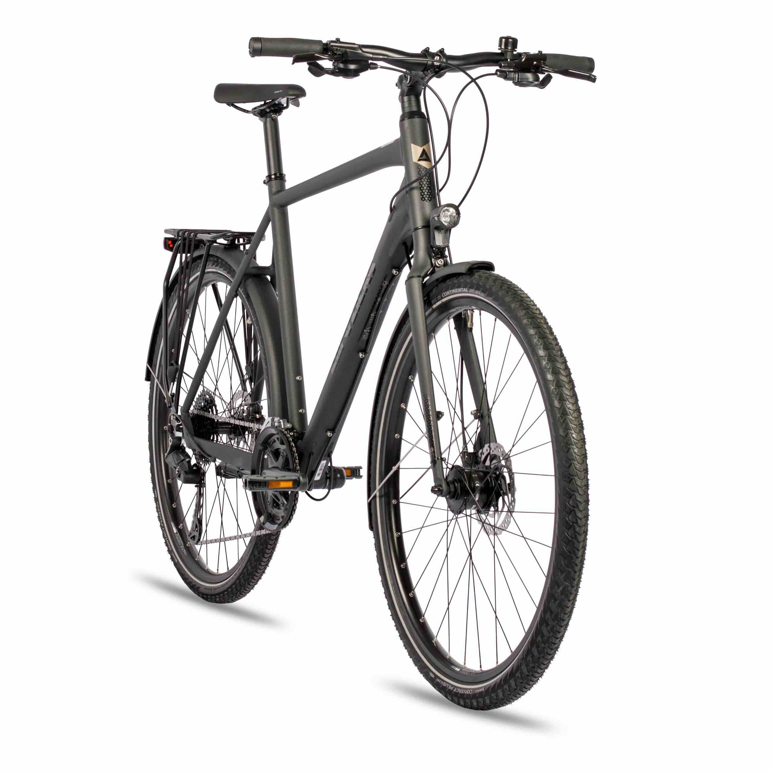 28" Bicicleta de trekking XXL para hombre TR.2880-C Bicicleta de trekking 2 x 10 velocidades SHIMANO CUES RD-U6020-10 SHADOW