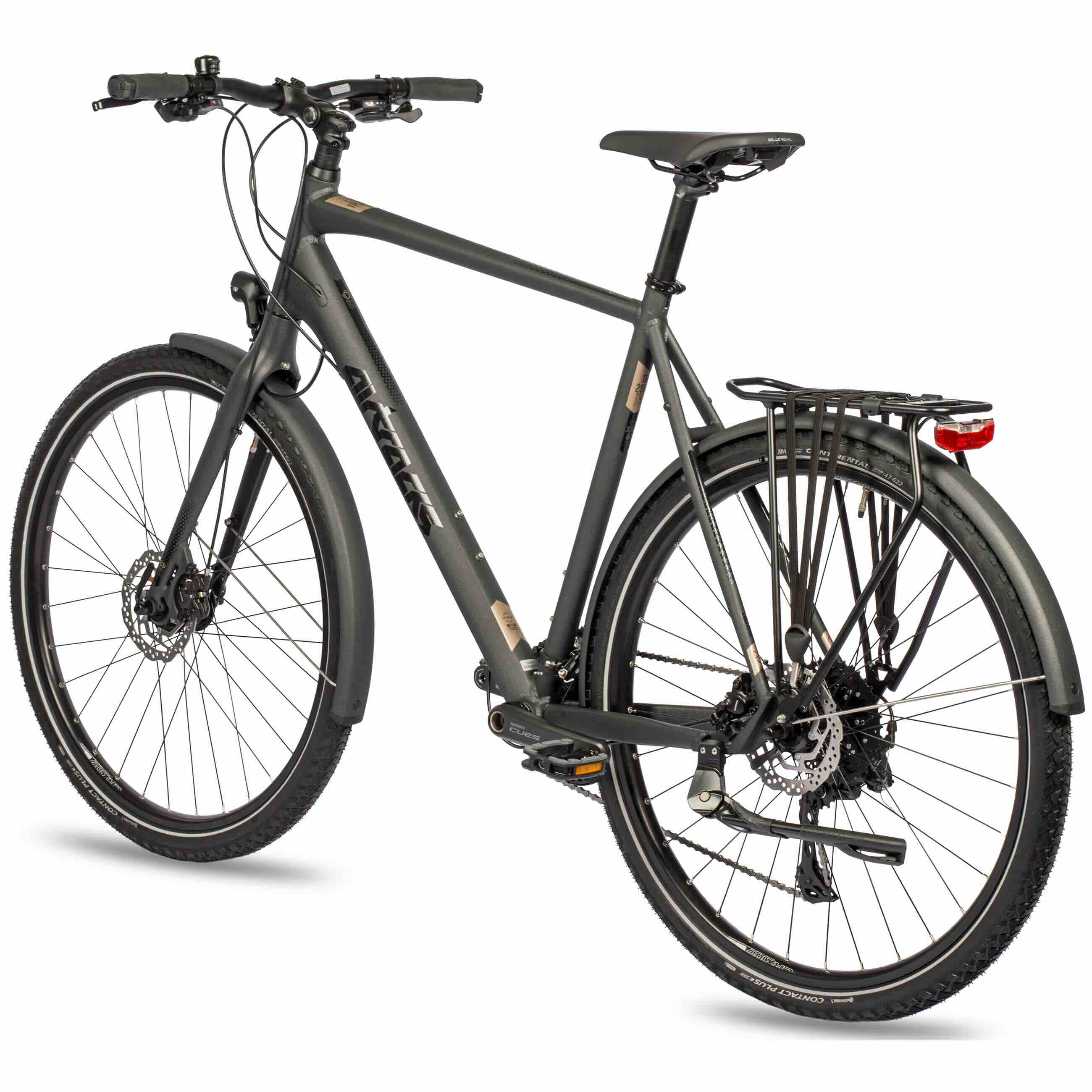 28" Bicicleta de trekking XXL para hombre TR.2880-C Bicicleta de trekking 2 x 10 velocidades SHIMANO CUES RD-U6020-10 SHADOW