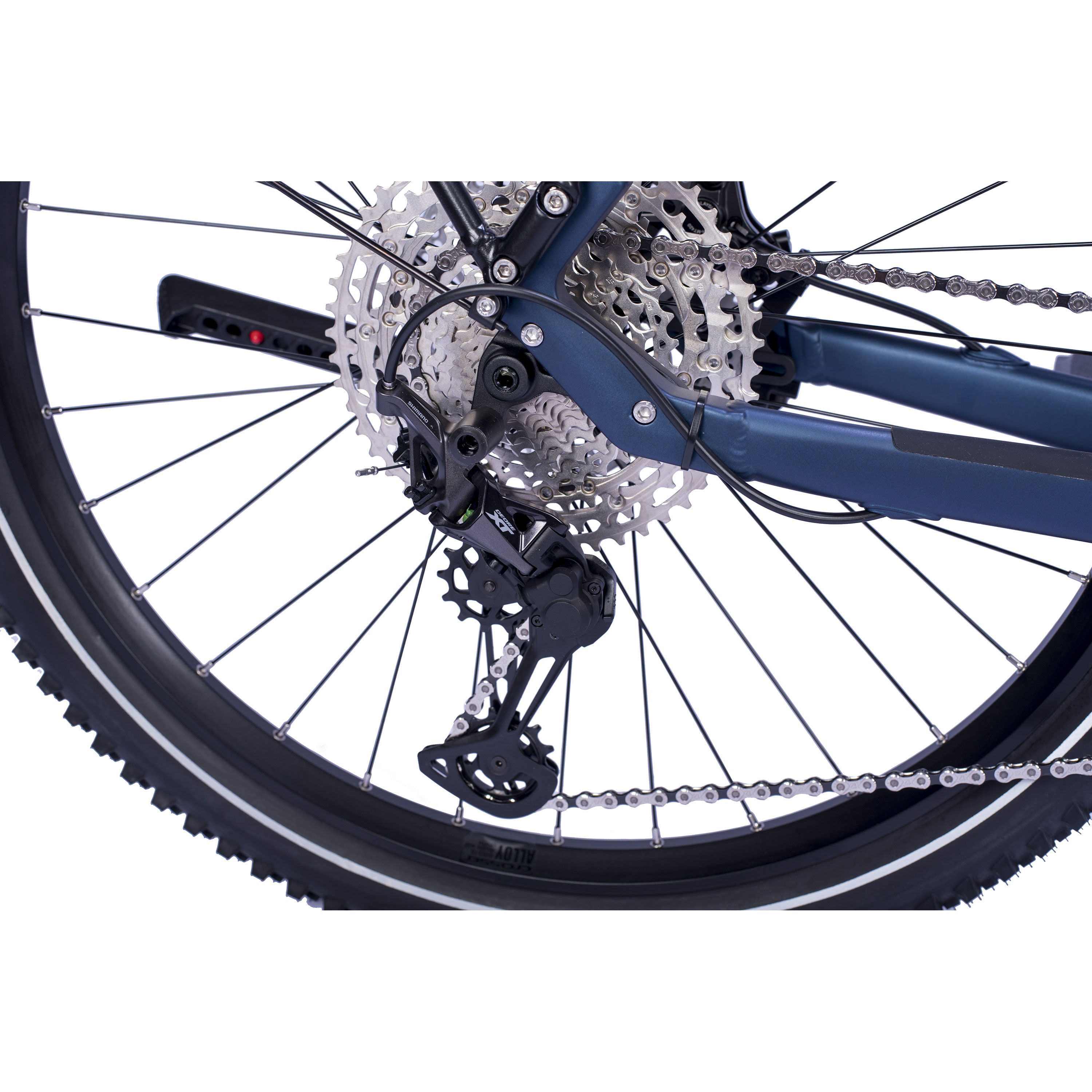 27.5" women's E-SUV MTB Wave LS TERRA CX1 BOSCH PERFORMANCE LINE PX Smart System POWERTUBE 800 Wh 12 x GANG SHIMANO XT RD-M8100 SGS Blue 