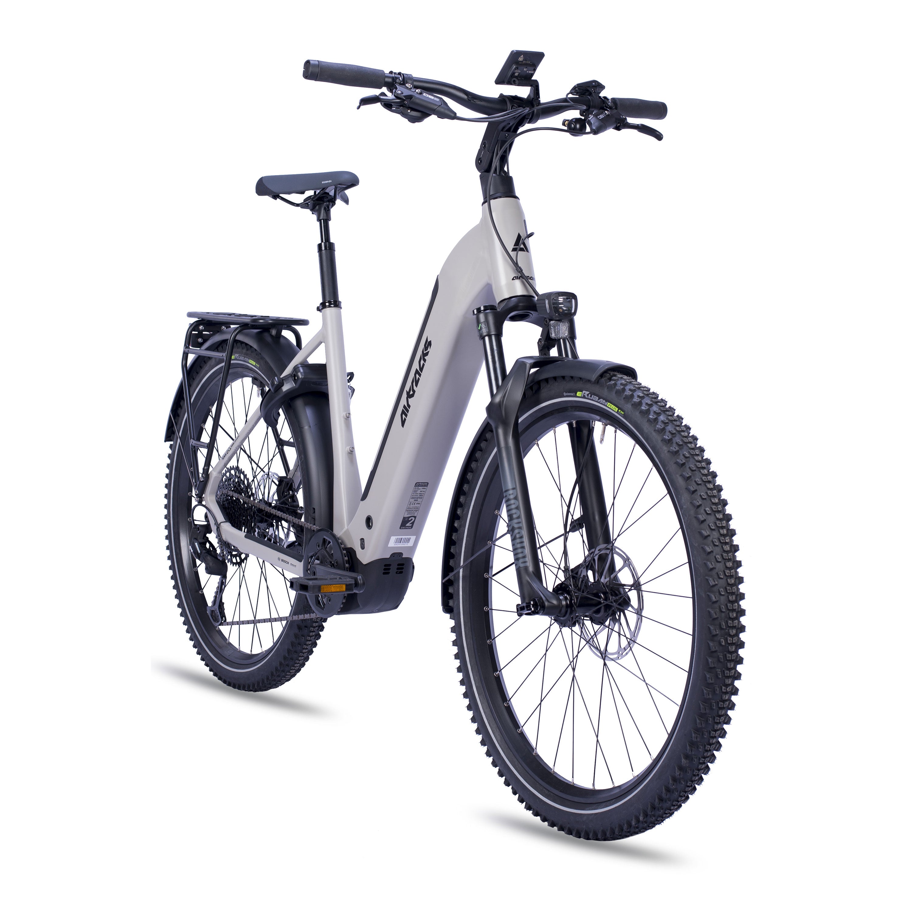 27.5" Women's E-SUV MTB Wave LS TERRA CX2 BOSCH PERFORMANCE LINE PX Smart System POWERTUBE 600 Wh 12-Speed SRAM SX EAGLE - Black