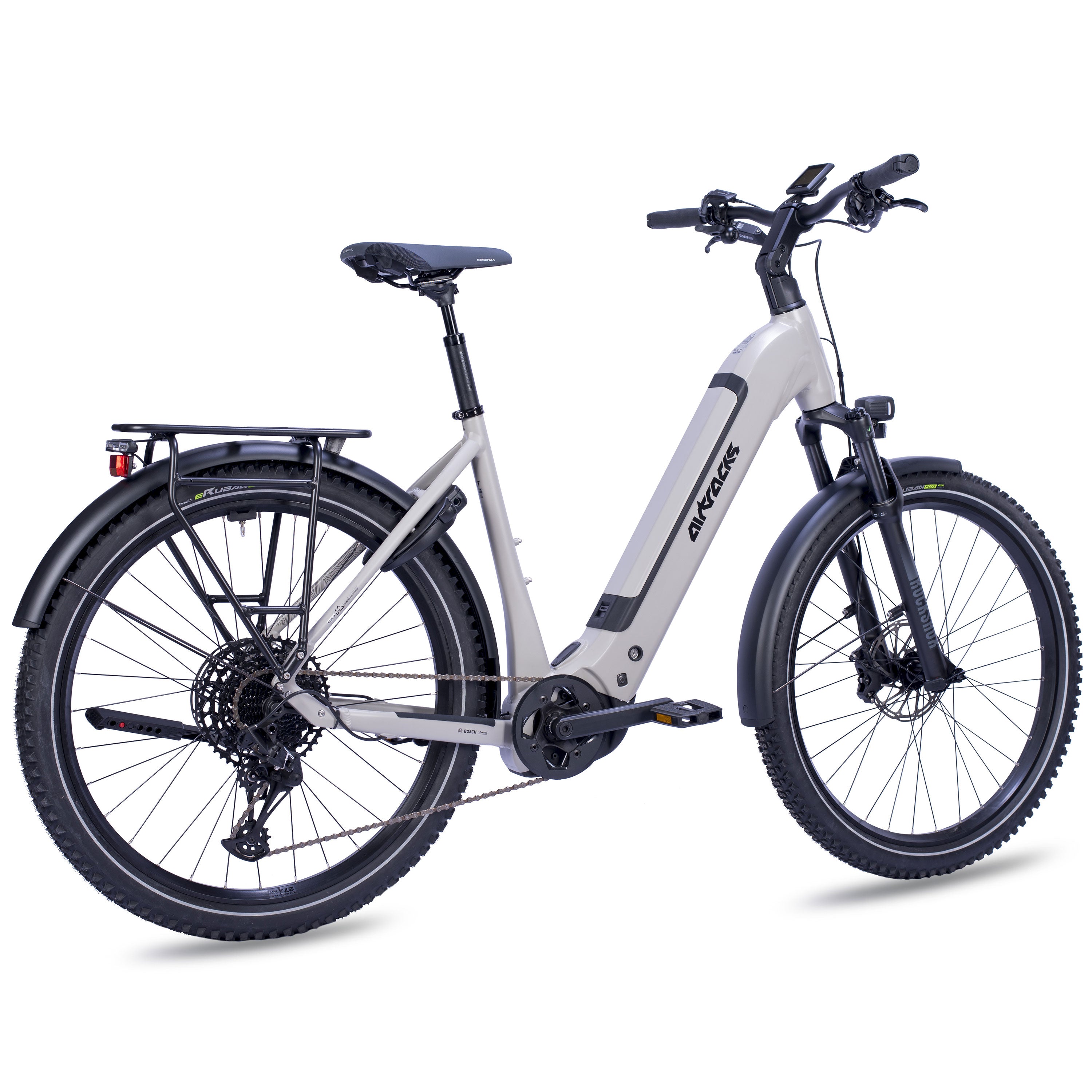 27.5" Women's E-SUV MTB Wave LS TERRA CX2 BOSCH PERFORMANCE LINE PX Smart System POWERTUBE 600 Wh 12-Speed SRAM SX EAGLE - Black