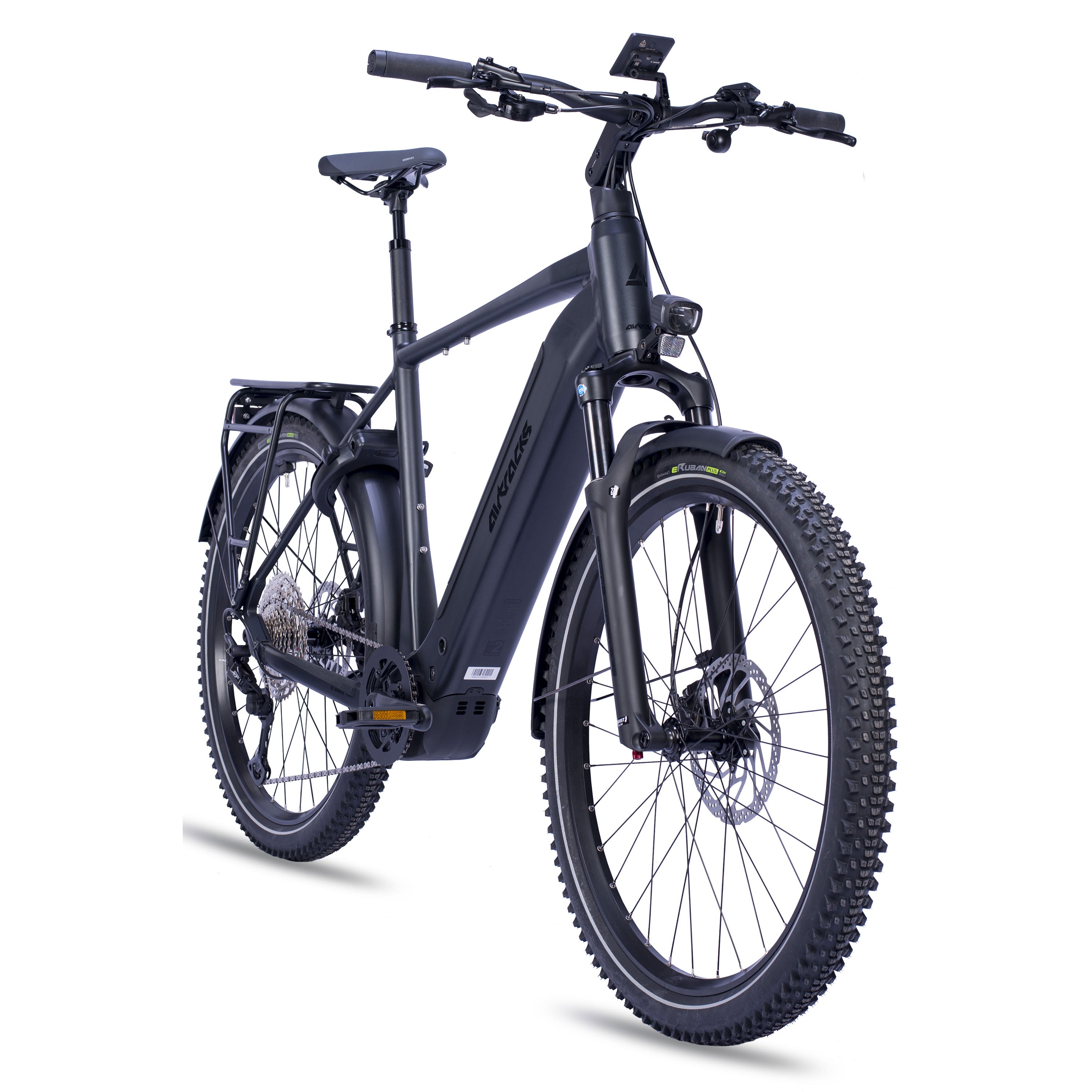 27.5" Men's E-SUV MTB TERRA CX1 BOSCH PERFORMANCE LINE PX Smart System POWERTUBE 800 Wh 12 Speed SHIMANO XT RD-M8100 SGS Black