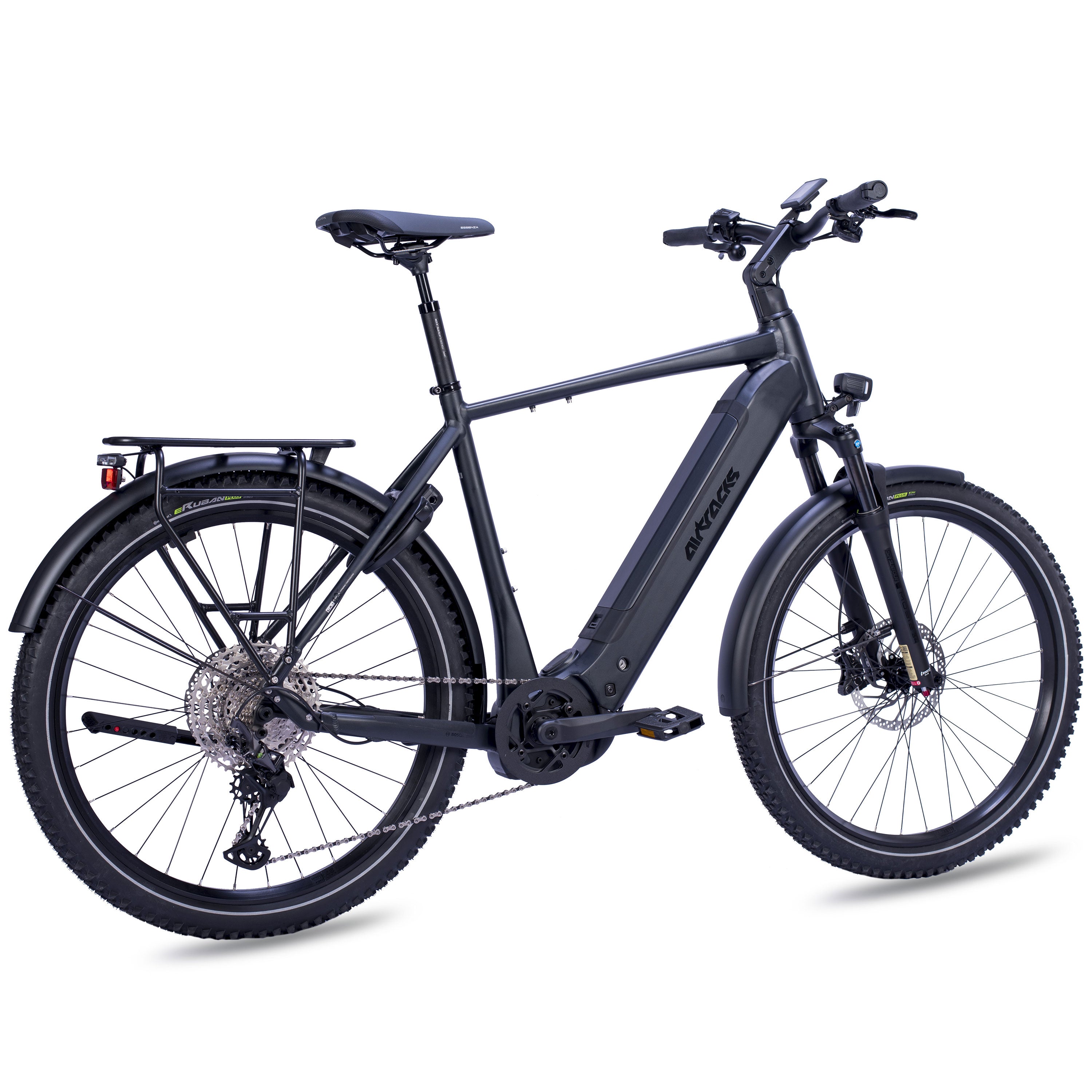 27.5" Men's E-SUV MTB TERRA CX1 BOSCH PERFORMANCE LINE PX Smart System POWERTUBE 800 Wh 12 Speed SHIMANO XT RD-M8100 SGS Black
