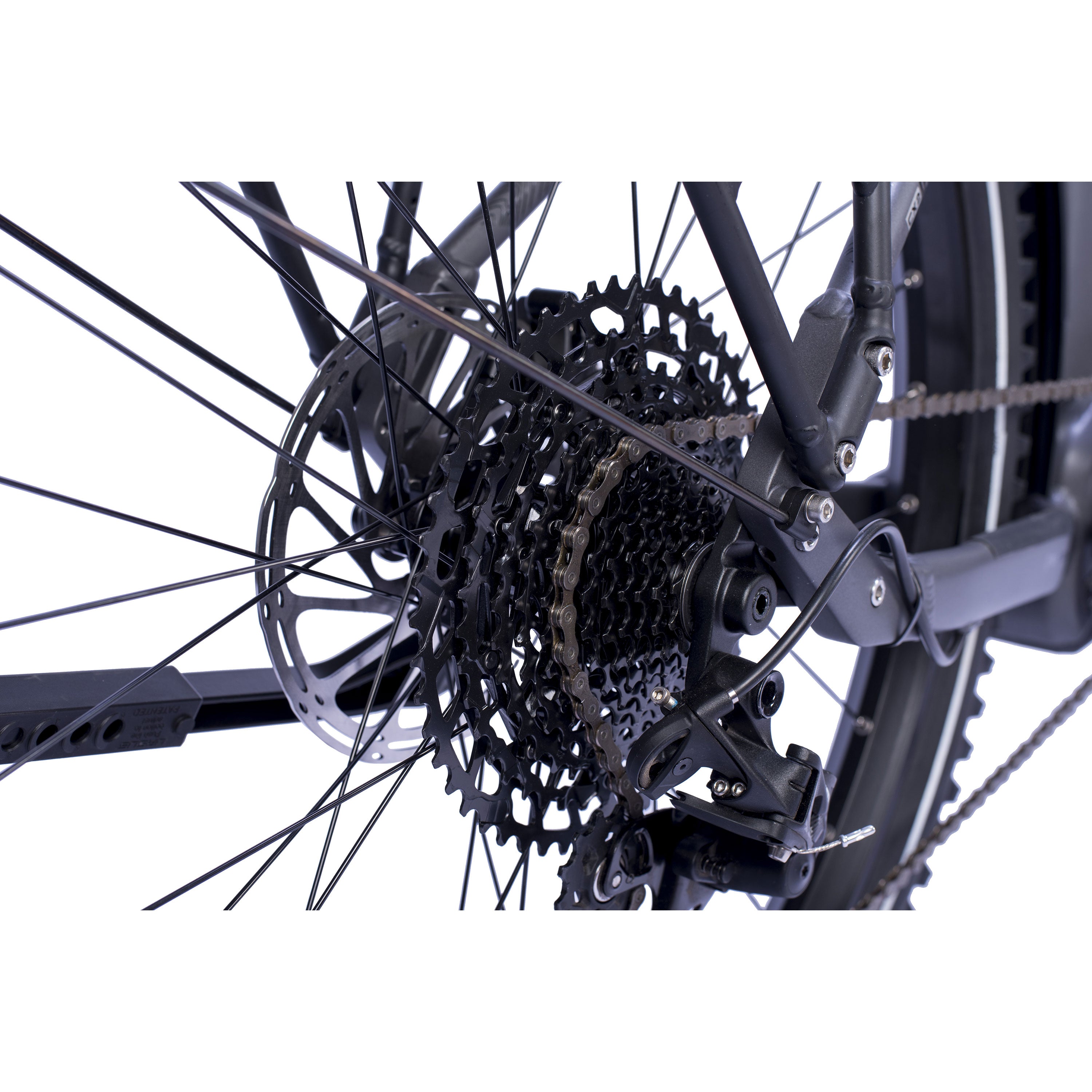 27.5" Men's E-SUV MTB TERRA CX2 BOSCH PERFORMANCE LINE PX Smart System POWERTUBE 600 Wh 12-Speed SRAM SX EAGLE - Black