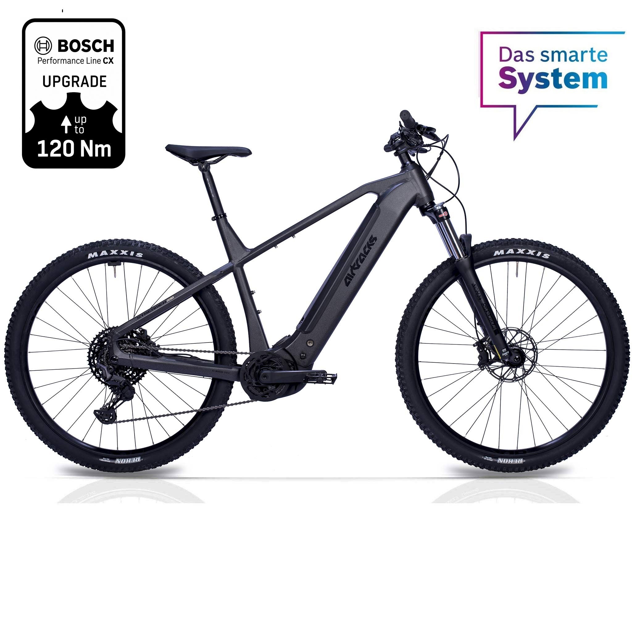 29" BICICLETA ELÉCTRICA MONTAÑA HOMBRE STREAMER CX11 BOSCH PERFORMANCE LINE CX GEN 5 SMART SYSTEM  POWERTUBE 600 WH 11 VELOCIDADES SHIMANO XT RD-M8310