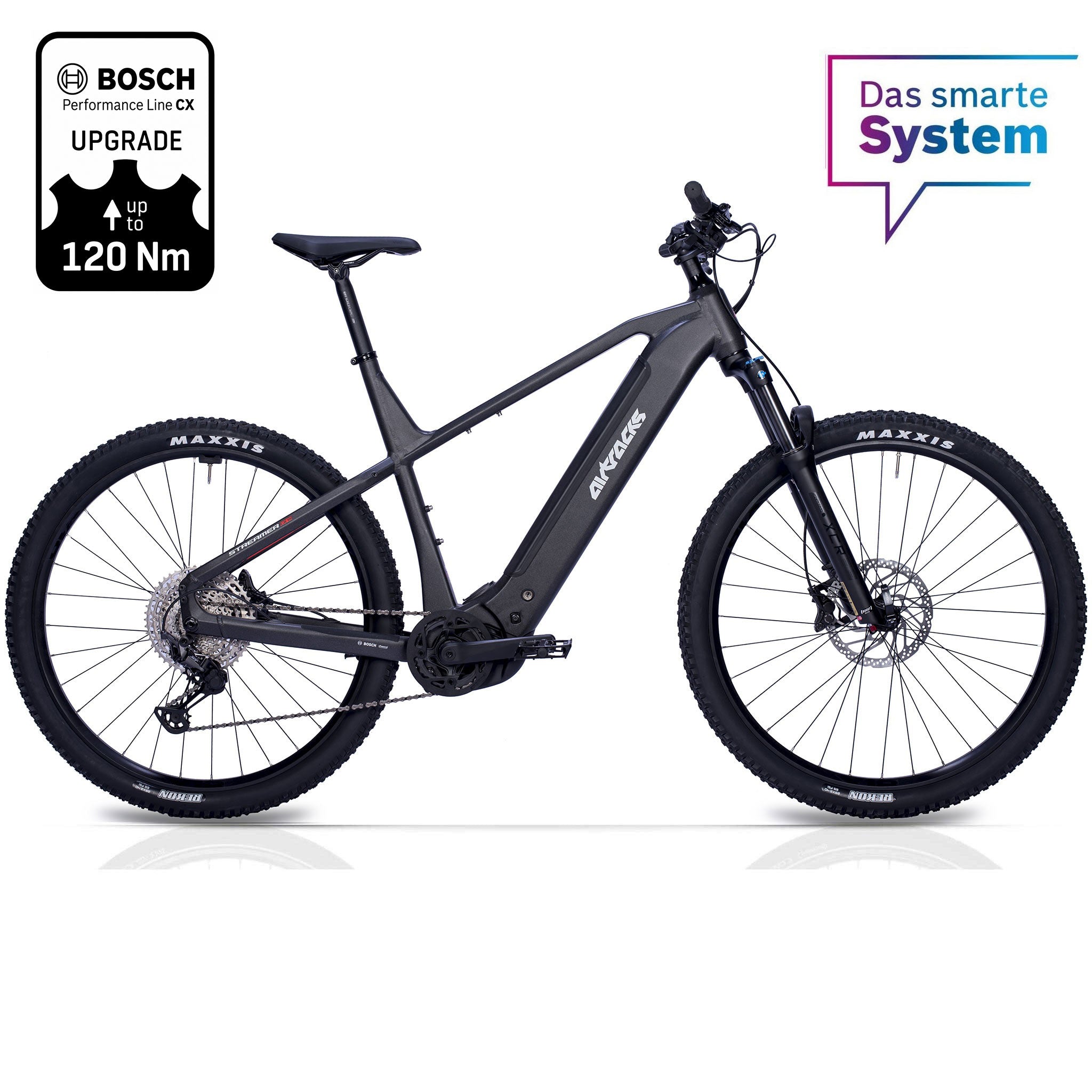 29" BICICLETA ELÉCTRICA DE MONTAÑA HOMBRE STREAMER BOSCH PERFORMANCE LINE CX GEN 5 SMART SYSTEM POWERTUBE 800 WH 12 VELOCIDADES SHIMANO XT RD-M8100