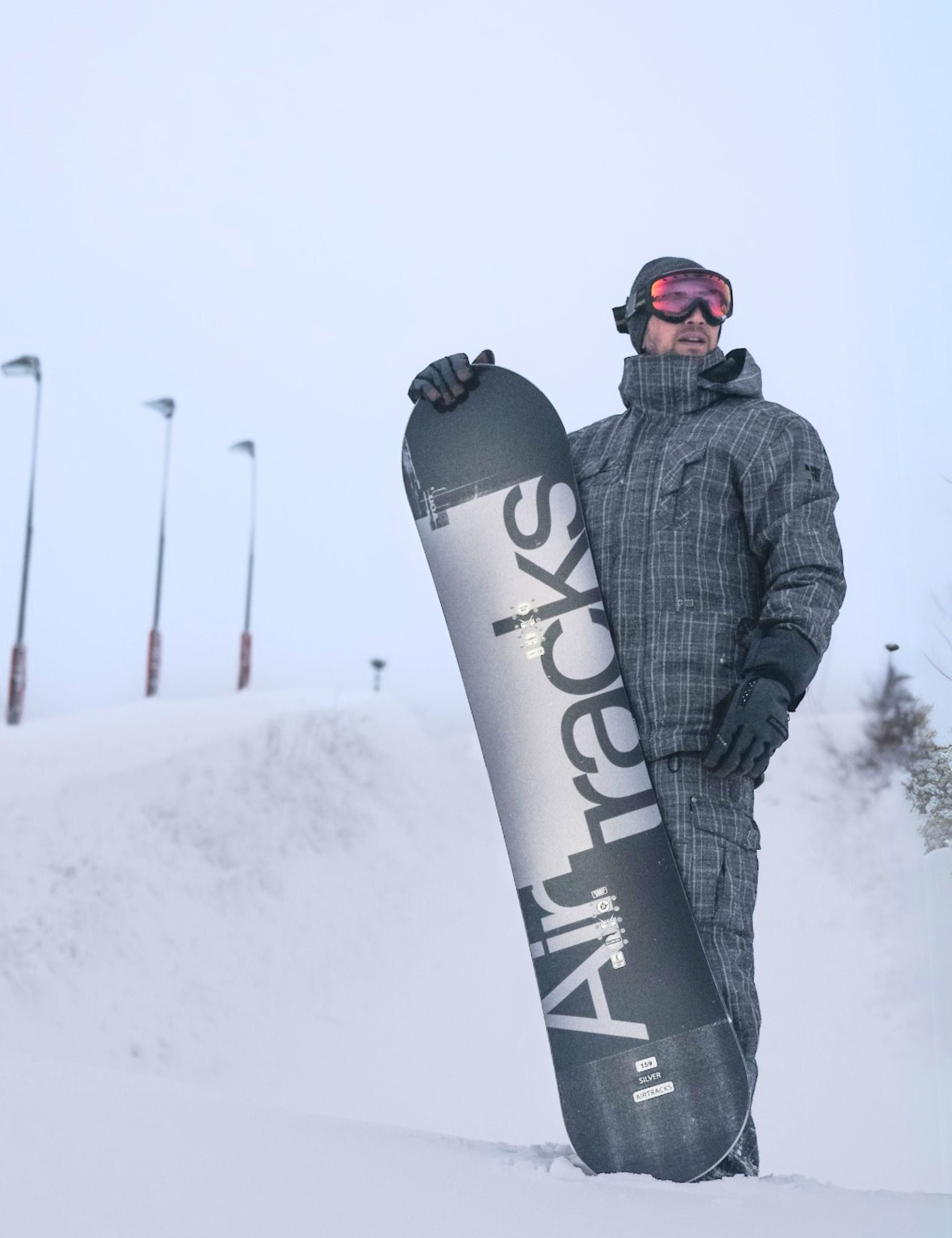 Heren snowboard SILVER Camber Wide