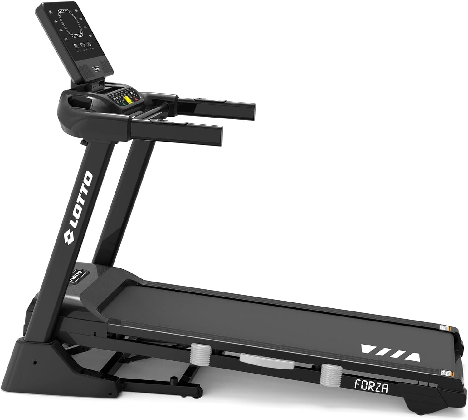Lotto Forza loopband vouwbaar elektrisch tot 120 kg Bluetooth 1-18 km/u 140x48cm