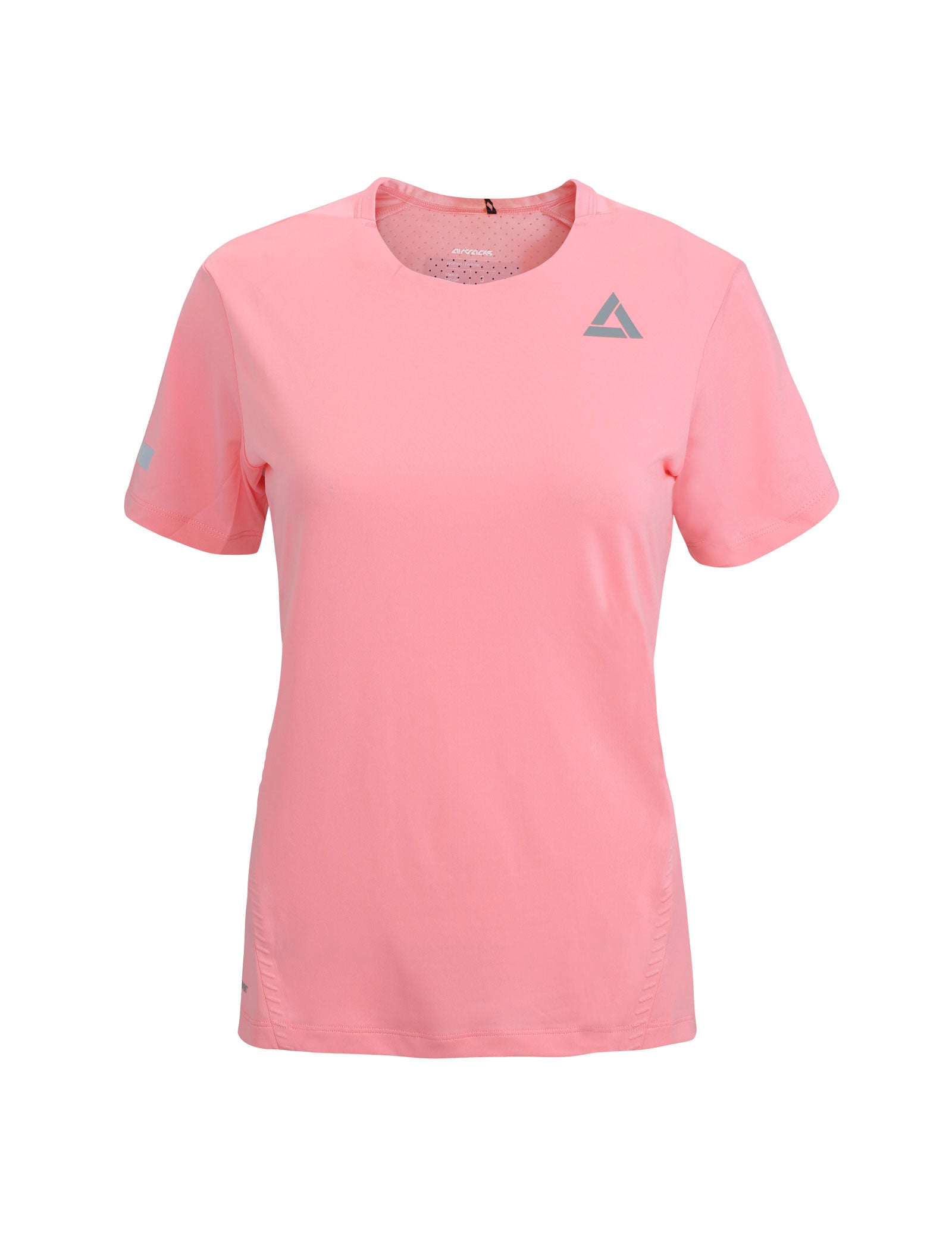 Camiseta funcional de running para mujer manga corta Pro Line peony