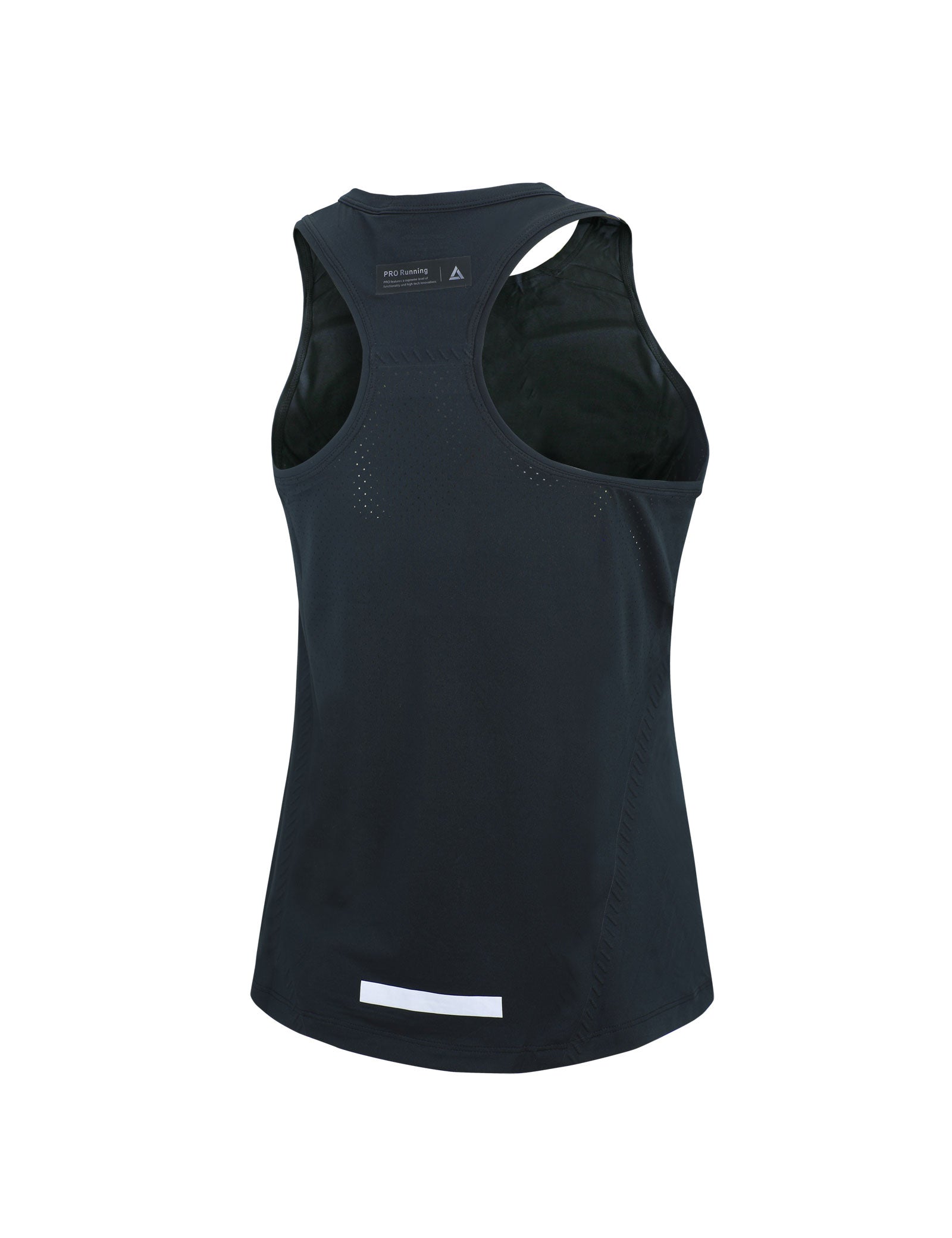 Camiseta funcional de running para mujer sin mangas Pro Line negra
