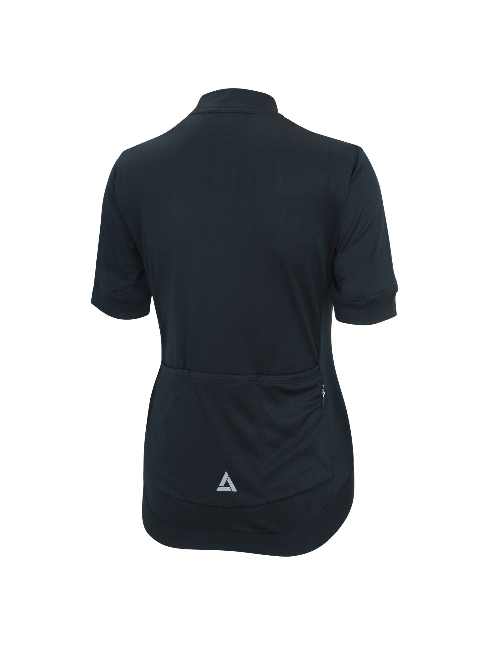 Dames fietstrui korte mouw Comfort Line zwart