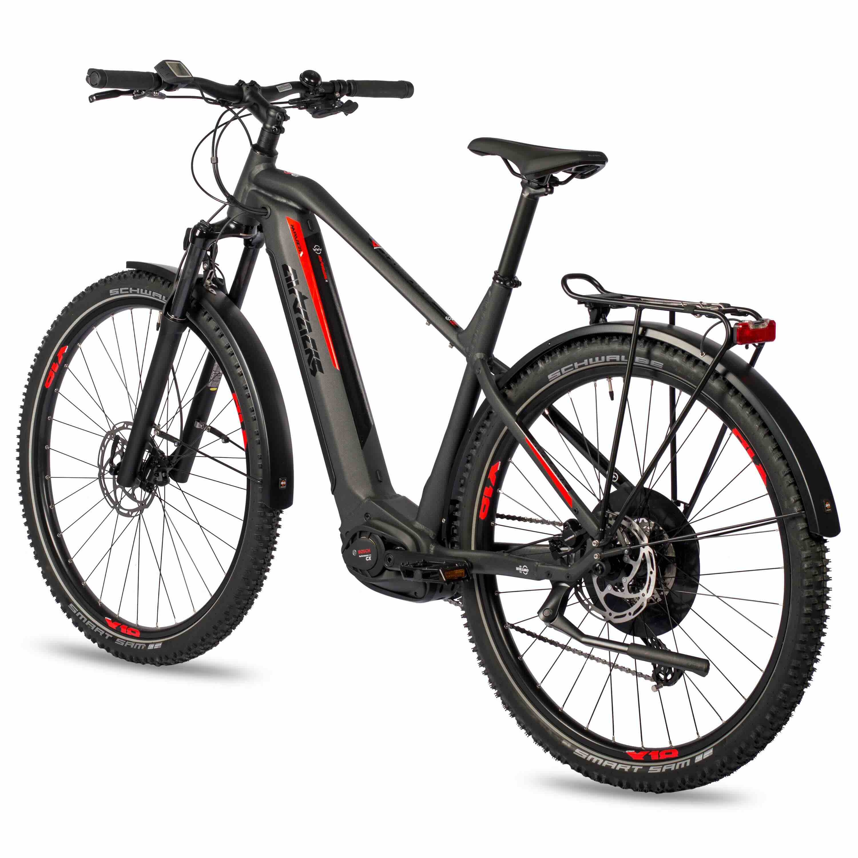 29 pollici di e-e-mtb suv Men Maverix Bosch Performance Line CX 625Wh Boost 85nm 12S Shimano Deore RD-6100