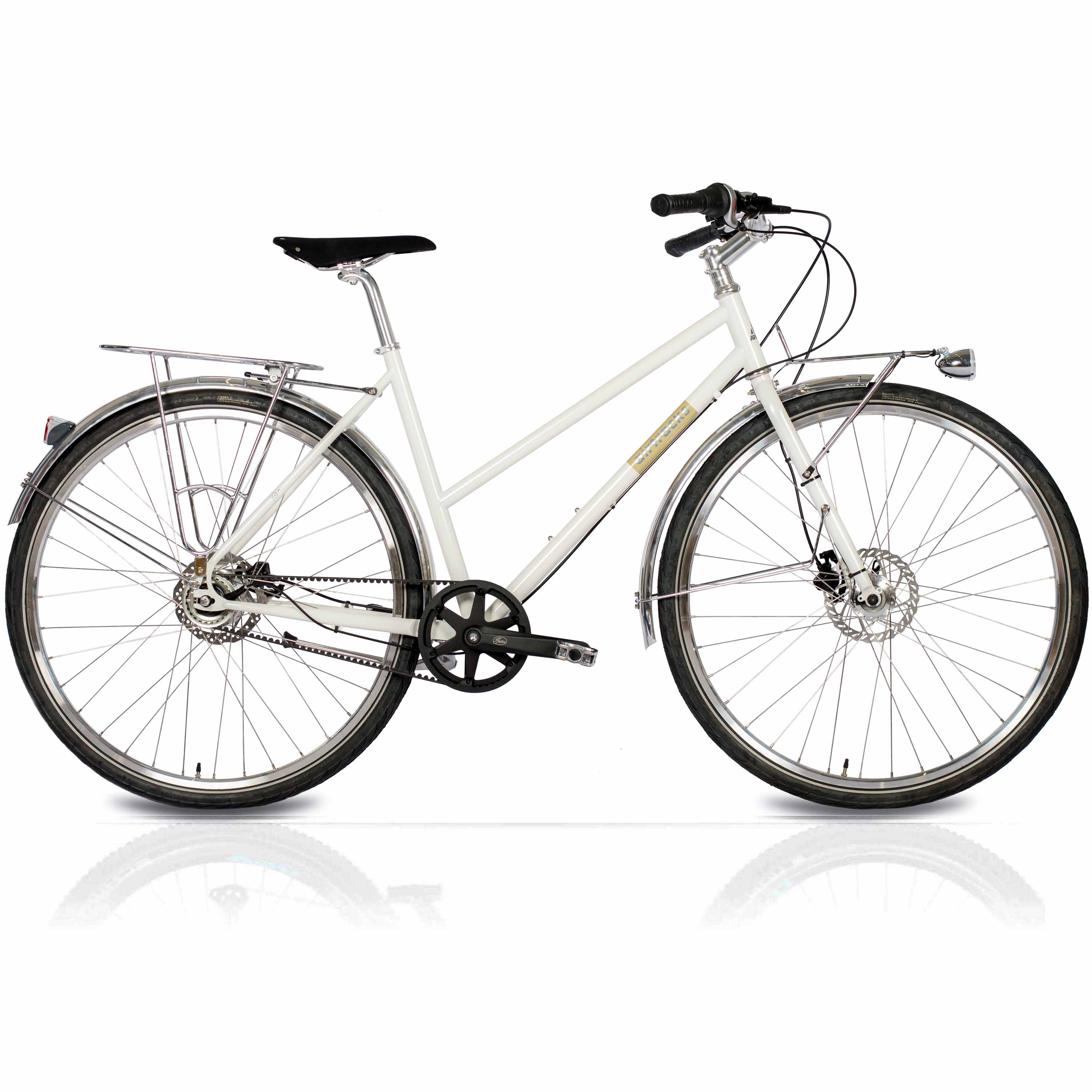 28" Dames Urban Bike STREET CrMo GATES Carbon Drive Shimano Nexus 7-versnellingen
