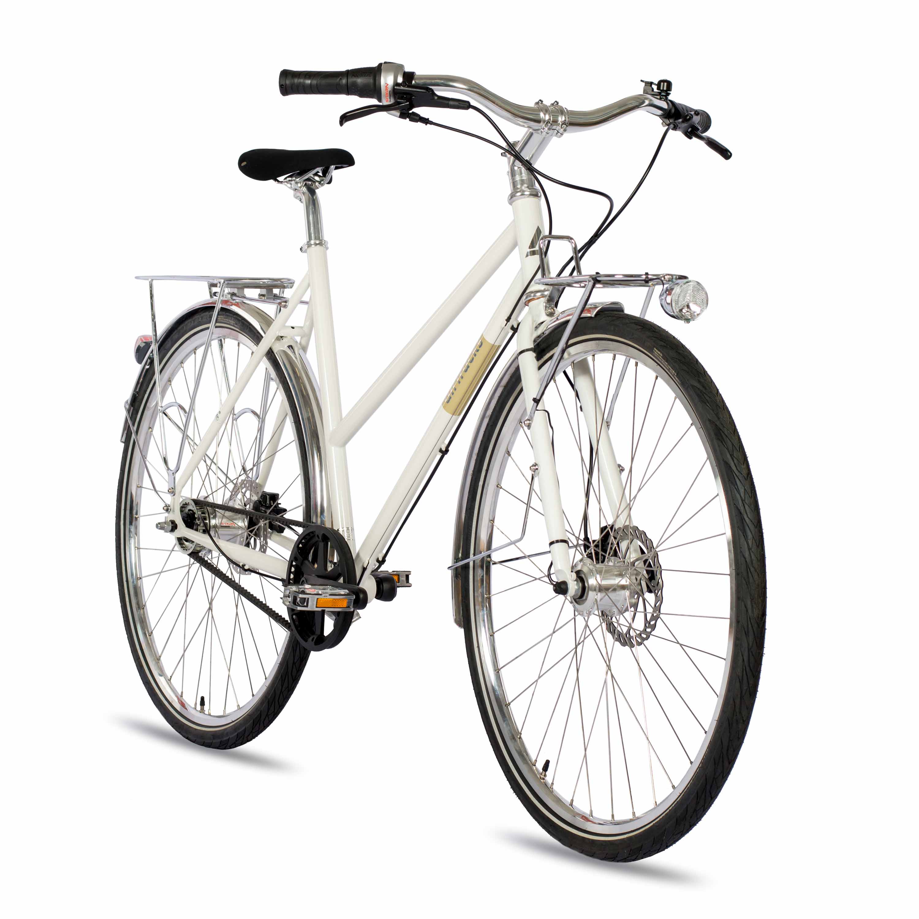 28" Dames Urban Bike STREET CrMo GATES Carbon Drive Shimano Nexus 7-versnellingen