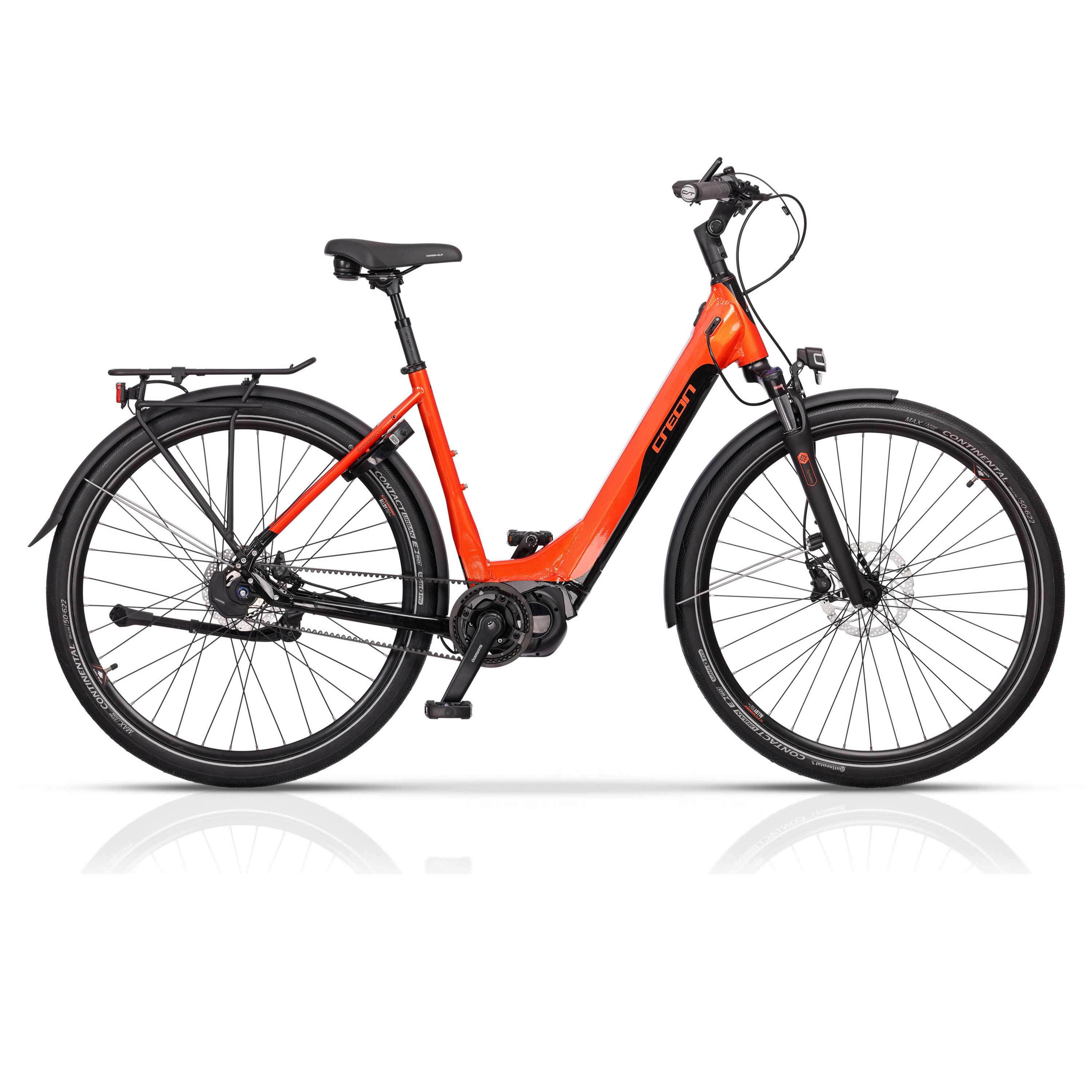 28" FEMMES VÉLO ÉLECTRIQUE CITY E-TOURING 11.9 LS CITY BIKE SHIMANO STEPS E6100 630 WH 5 VITESSES SHIMANO NEXUS INTER