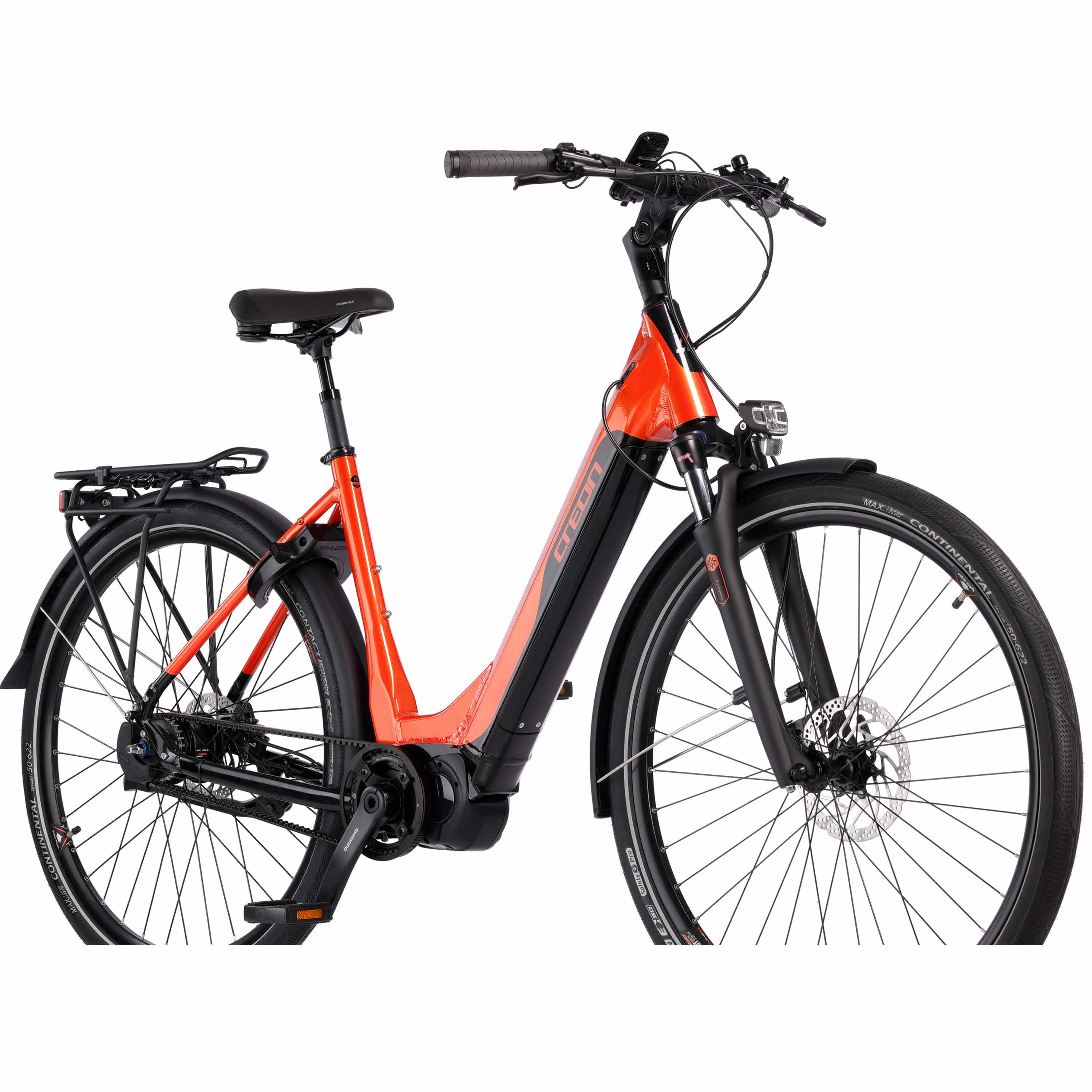 28" FEMMES VÉLO ÉLECTRIQUE CITY E-TOURING 11.9 LS CITY BIKE SHIMANO STEPS E6100 630 WH 5 VITESSES SHIMANO NEXUS INTER