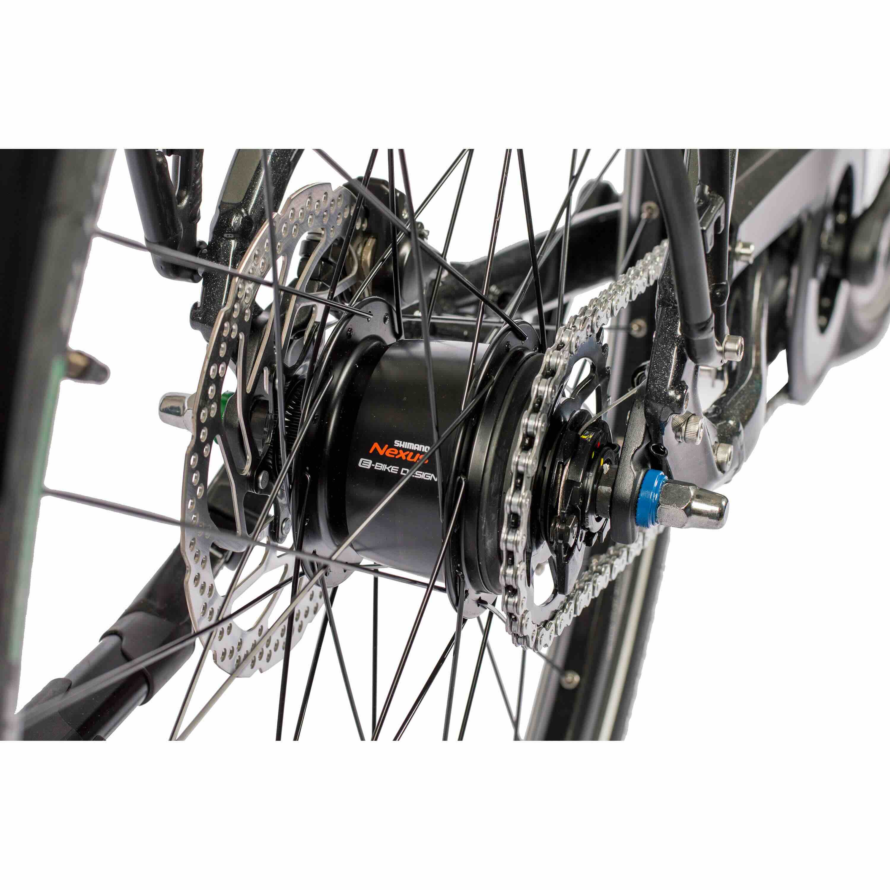 28"HOMME VÉLO ÉLECTRIQUE DE VILLE NOVA CITY BOSCH PERFORMANCE LINE 625WH 5 VITESSES SHIMANO NEXUS INTER