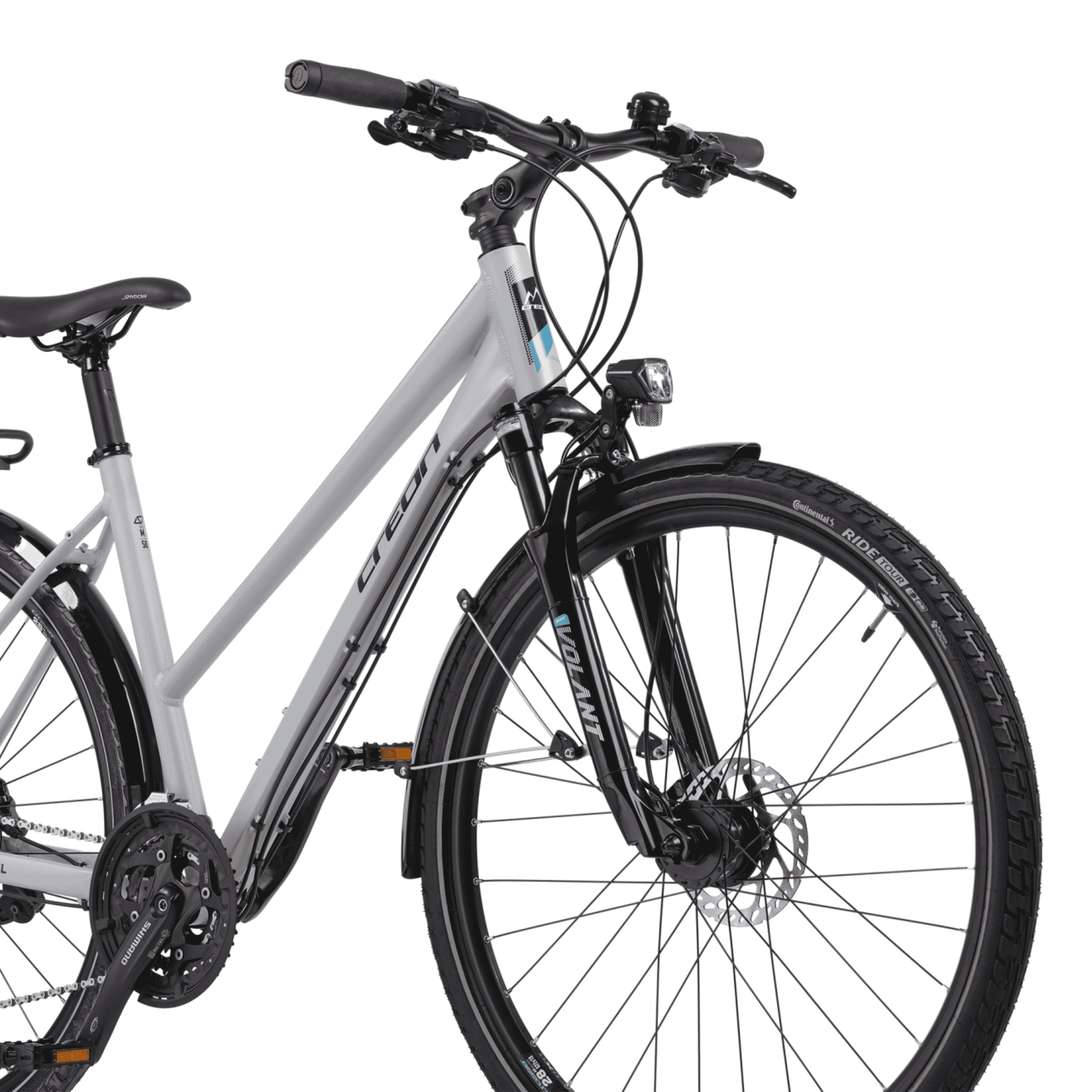 28" Bicicleta de trekking para mujer TRAIL 5.0 Shimano Deore 30 velocidades RD-T6000 SGS
