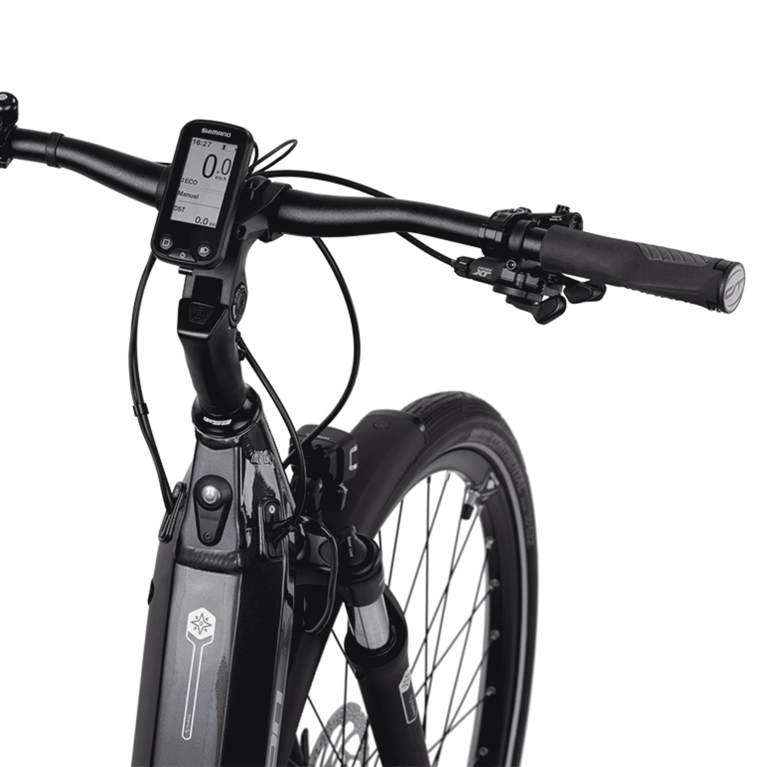 28" DONNA BICI ELETTRICA DA TREKKING E-TOURING 12.9 LS CITY BIKE SHIMANO STEPS E 7000 504 WH 11 VELOCITÀ SHIMANO XT RD-M8130 SGS