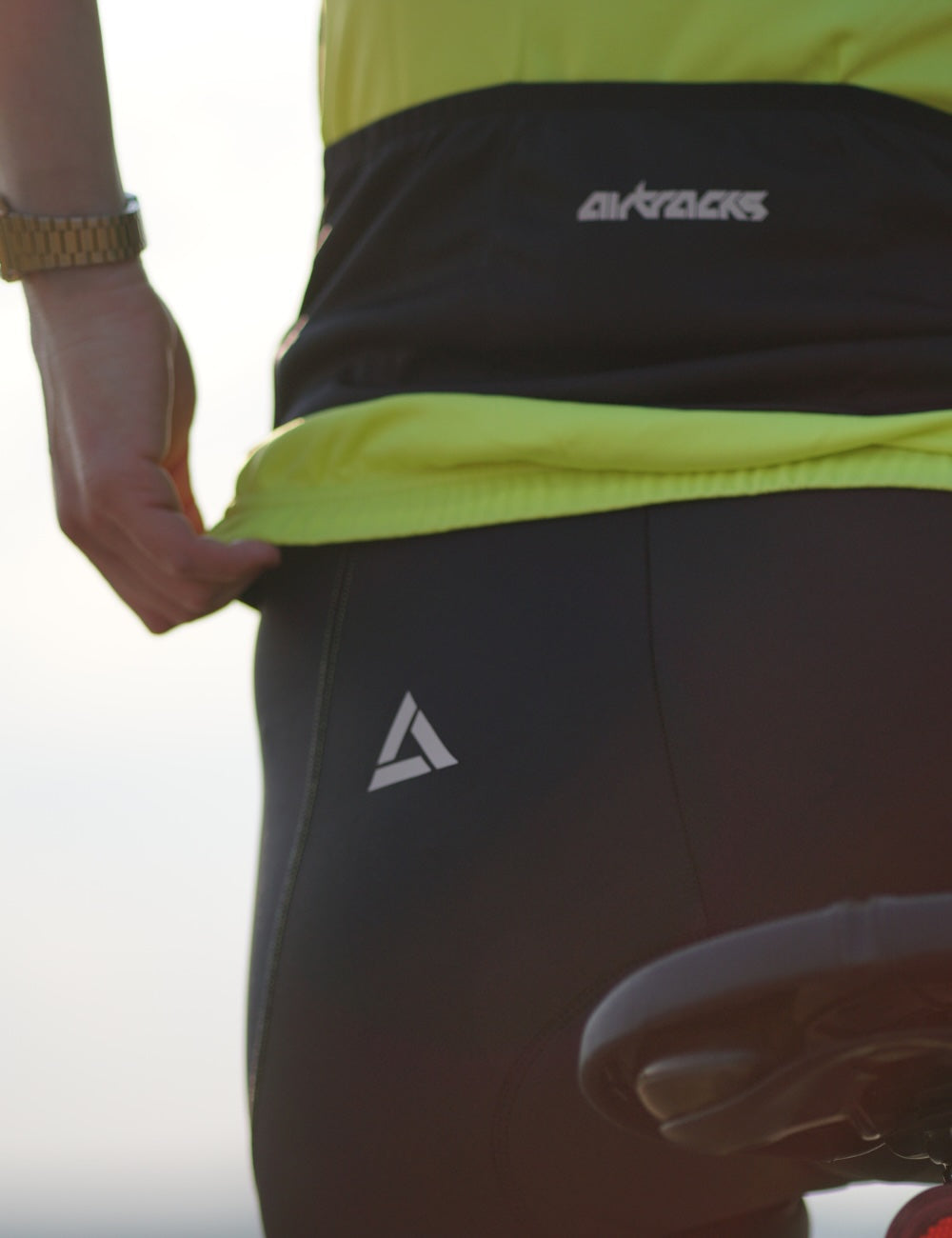 Jersey de vélo pour femmes Set Jersey de vélo par ligne + pantalon de vélo