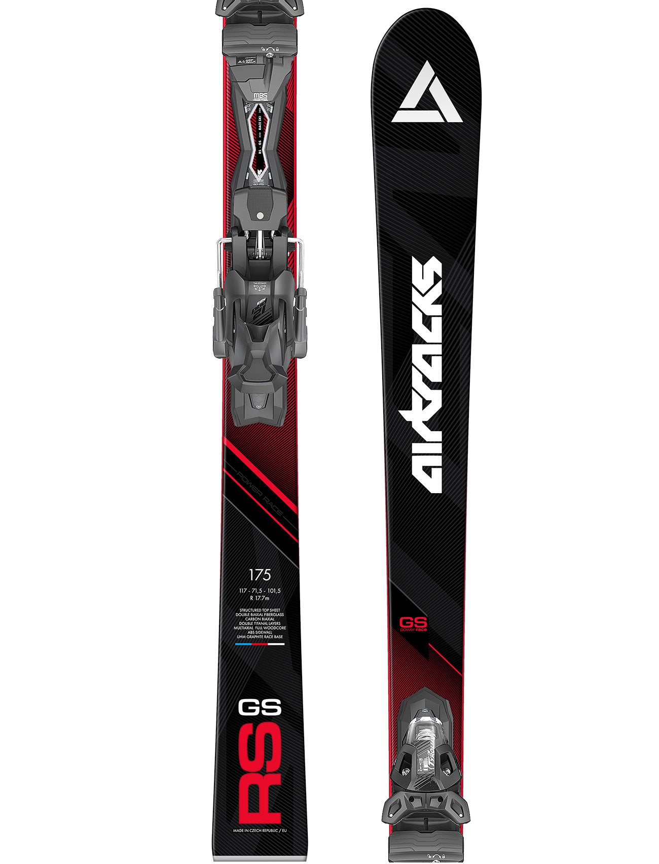 Alpin Ski Master Pro RS GS Race Carver Riesenslalom + Ski Bindung Tyrolia PRW 12 GW