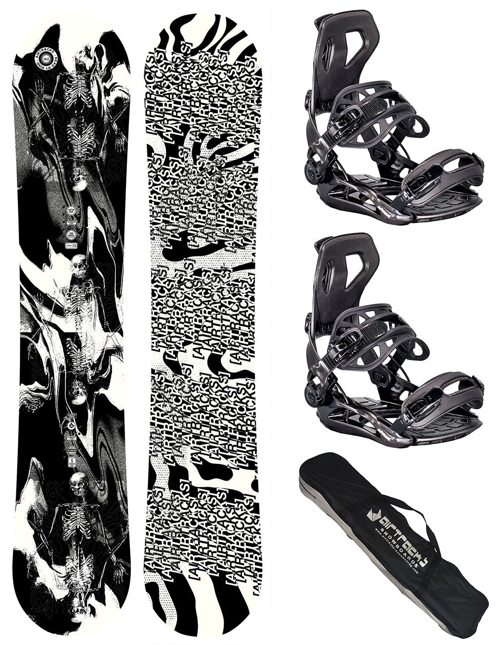 Set de Snowboard Hombre: Tabla Read My Mind Wide + Fijaciones Master XL + Bolsa SB