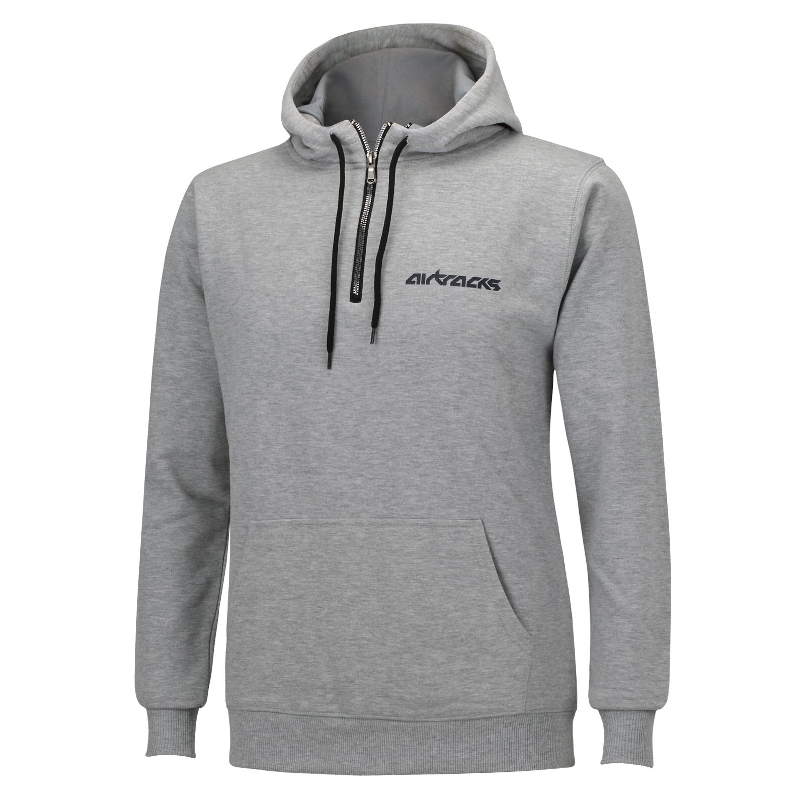 Winter Swintershirt Crew Team Pro con Hood y Zip Gray