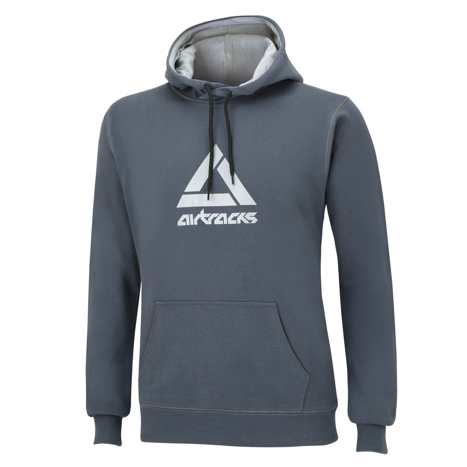 Equipo de equipo de sudadera con capucha gris oscuro