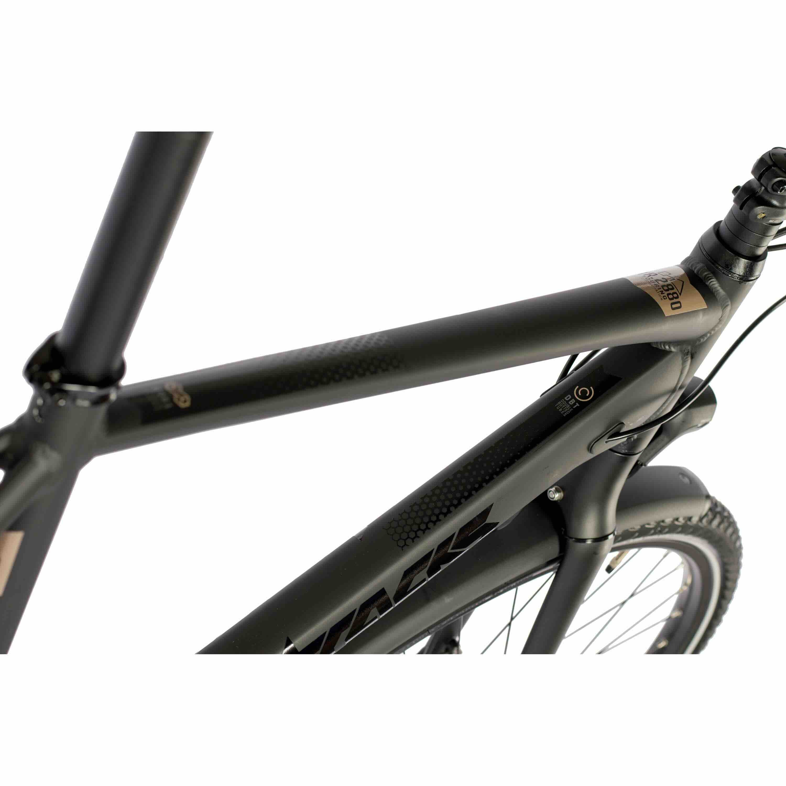 28" Bicicleta de trekking XXL para hombre TR.2880-C Bicicleta de trekking 2 x 10 velocidades SHIMANO CUES RD-U6020-10 SHADOW