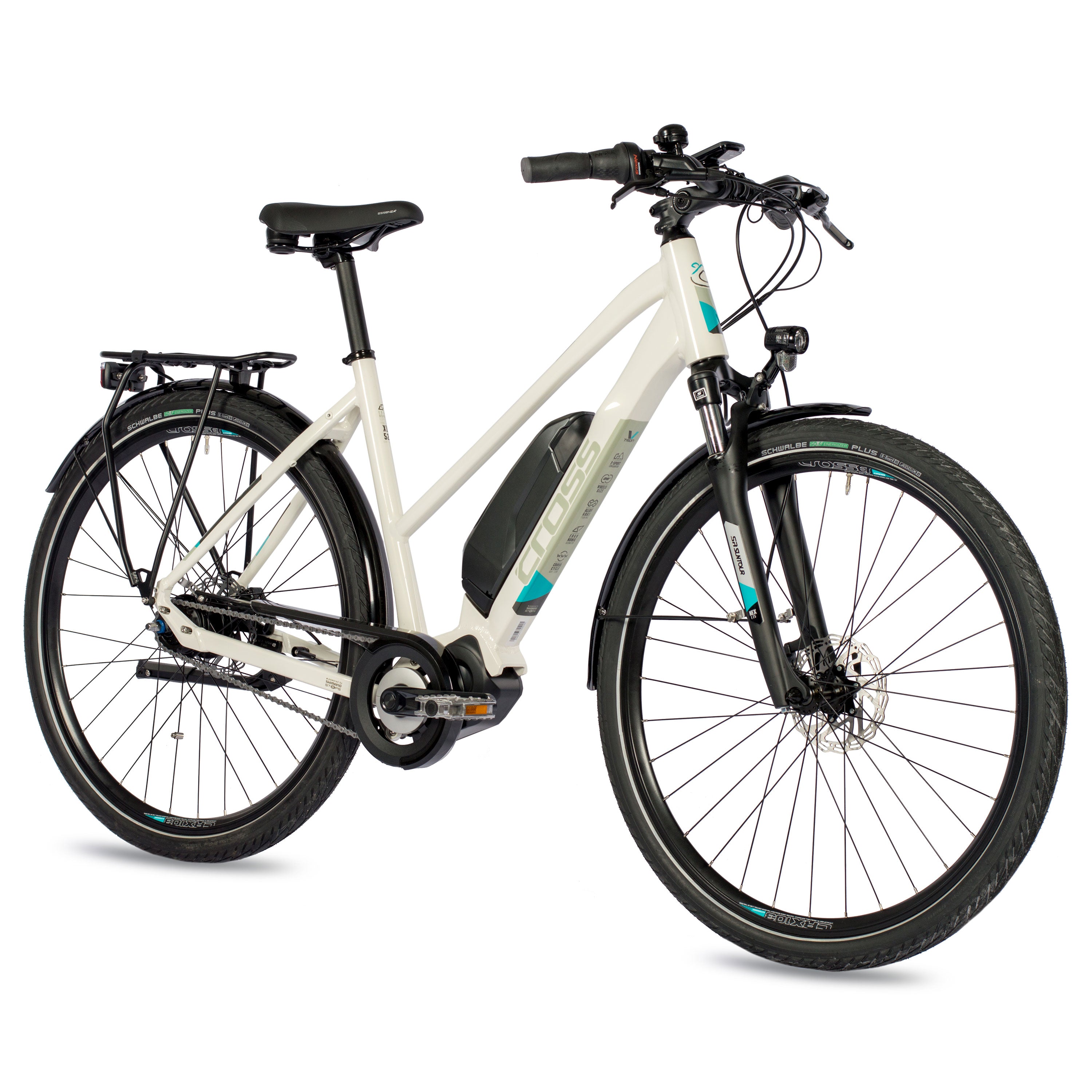 28 inch e-bike women City Bicycle V-Tron Shimano StеPS E-5000 418WH 7 x gang Shimano Nexus