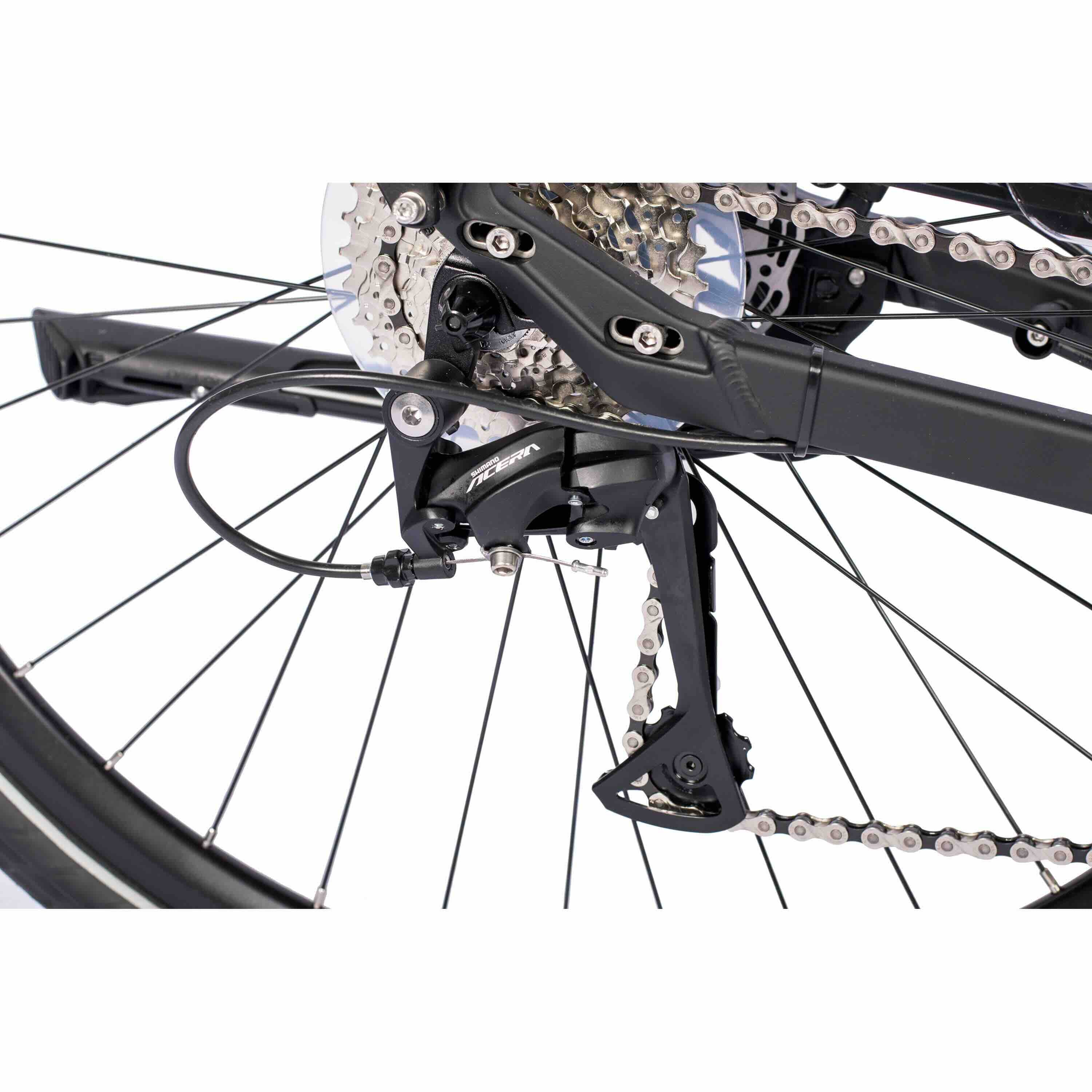 28 inch men e-bike trekking bicycle V-tron Shimano StеPS E-5000 418 Wh 9 x gang Shimano RD-T3000