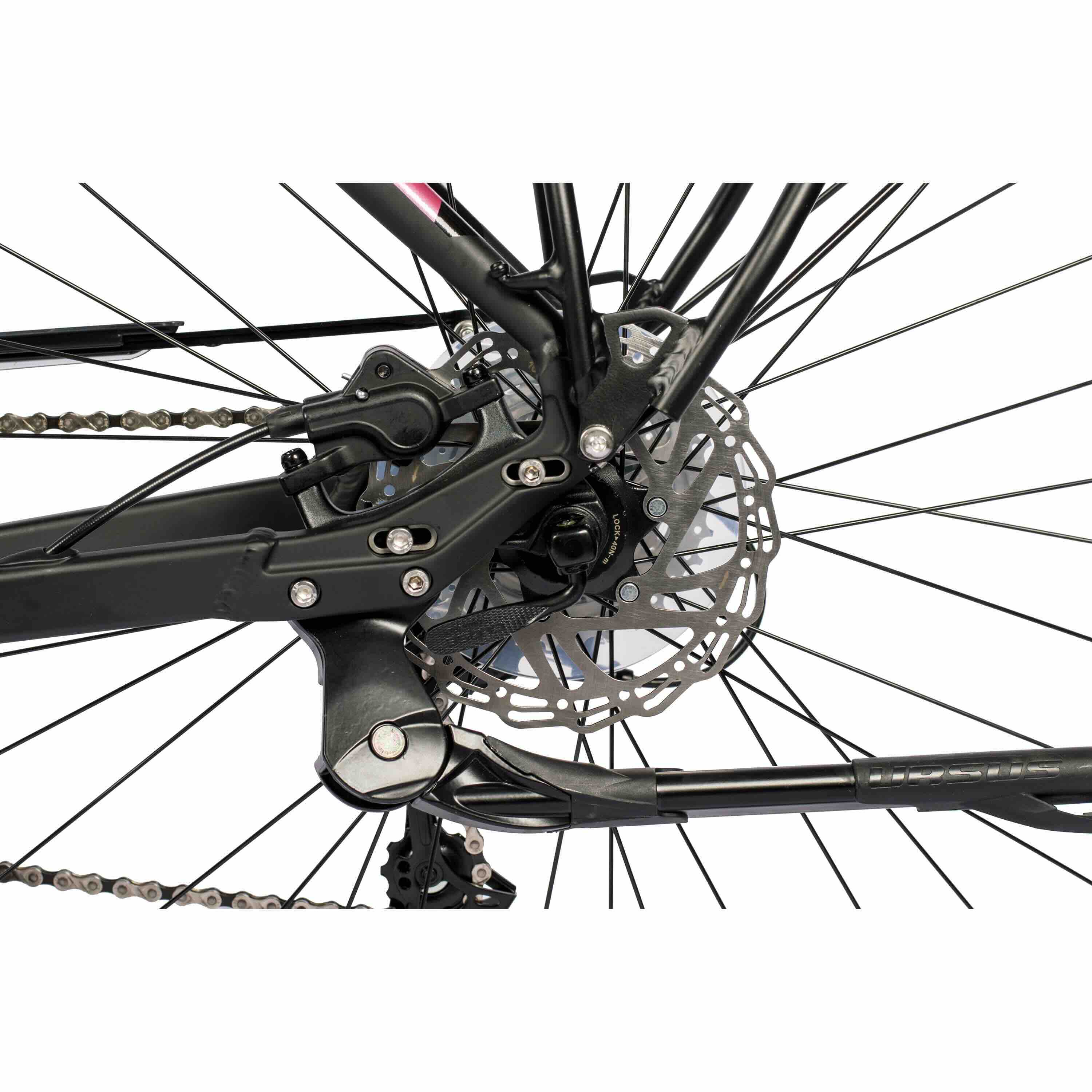 28" Bicicleta eléctrica de trekking para mujer V-TRON SHIMANO STEPS E-5000 418 Wh 9 marchas SHIMANO RD-T3000
