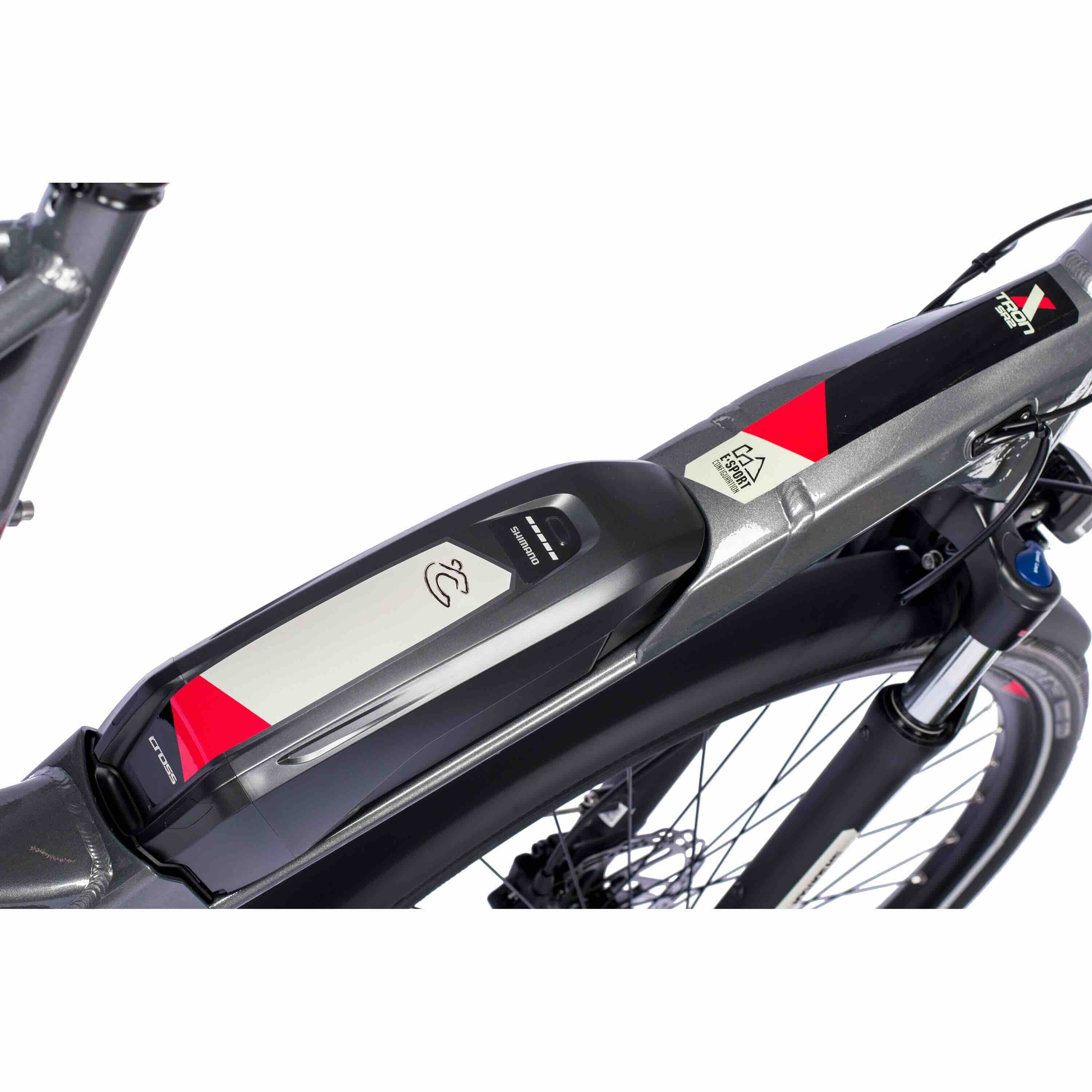 28 pollici di biciclette e-bike in bicicletta LS Wave X-Tron SR2 Shimano Passi E-5000 418Wh 5 Gear Shimano Nexus Inter