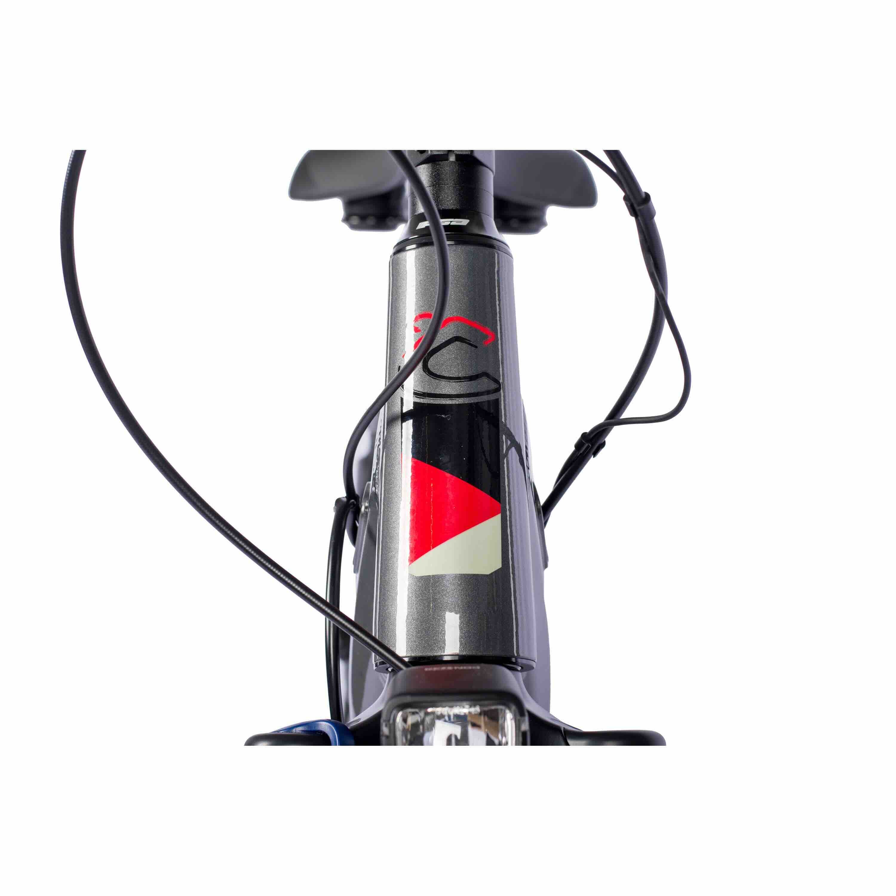 28 pollici di biciclette e-bike in bicicletta LS Wave X-Tron SR2 Shimano Passi E-5000 418Wh 5 Gear Shimano Nexus Inter