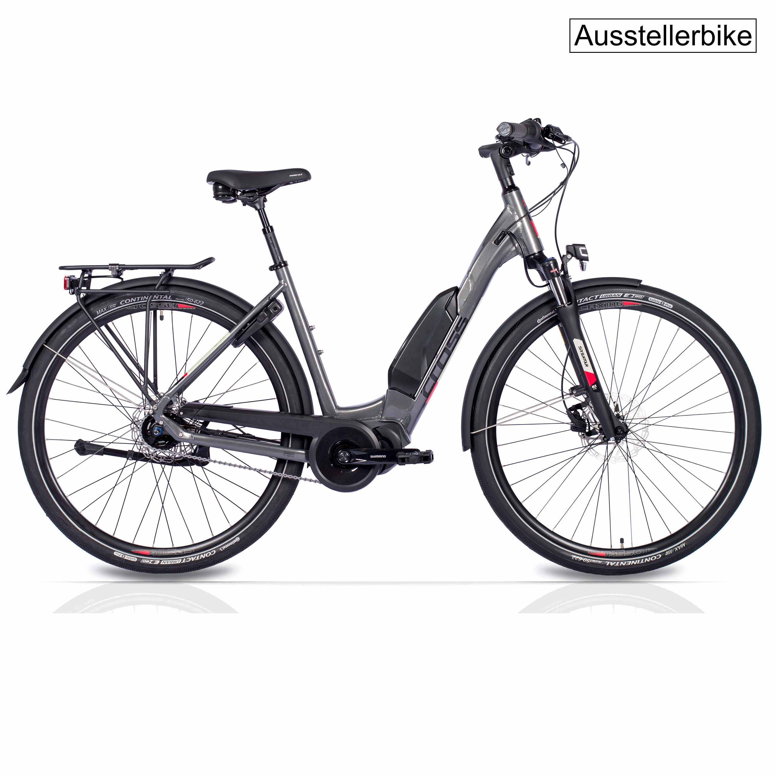 28 pollici di biciclette e-bike in bicicletta LS Wave X-Tron SR2 Shimano Passi E-5000 418Wh 5 Gear Shimano Nexus Inter