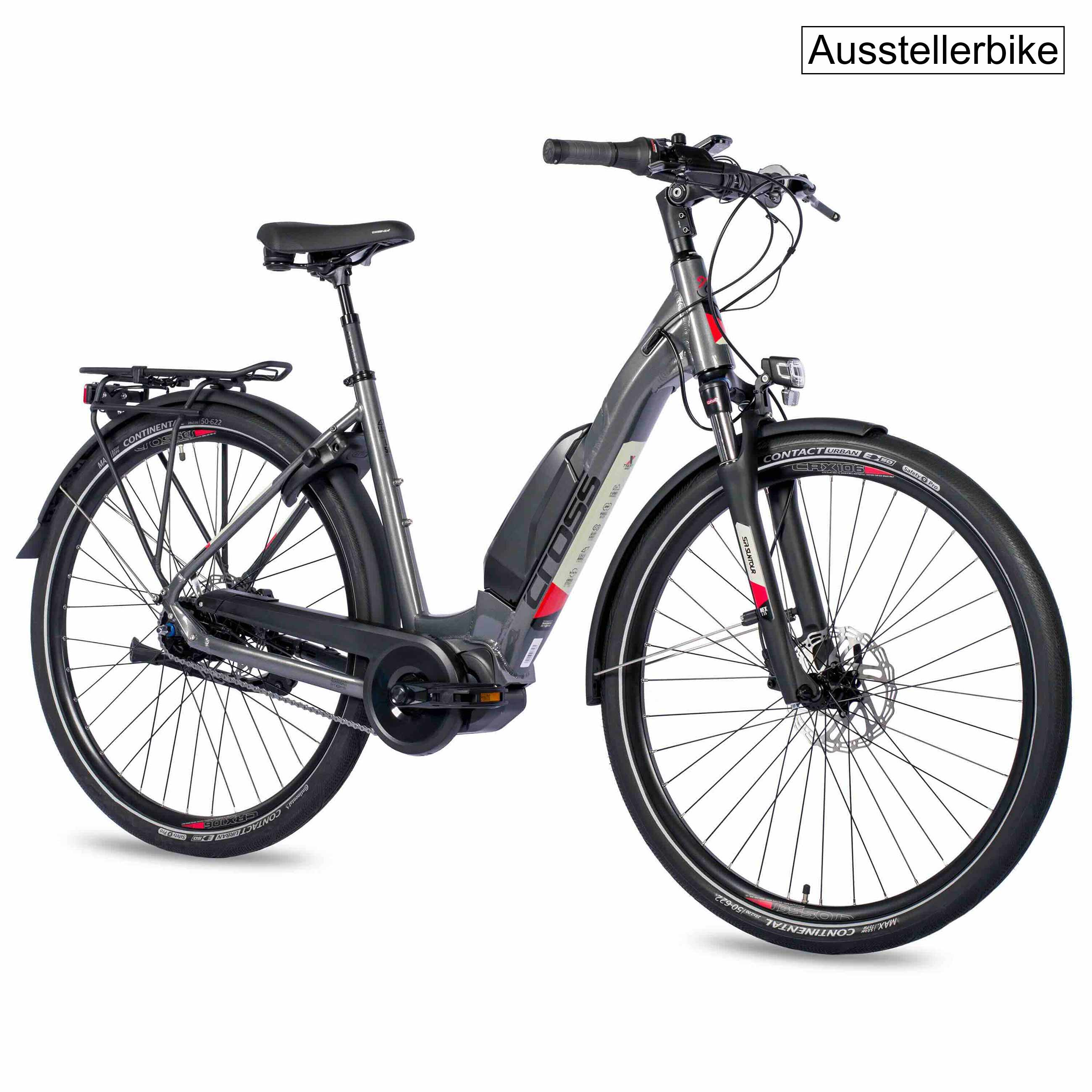 28 pollici di biciclette e-bike in bicicletta LS Wave X-Tron SR2 Shimano Passi E-5000 418Wh 5 Gear Shimano Nexus Inter
