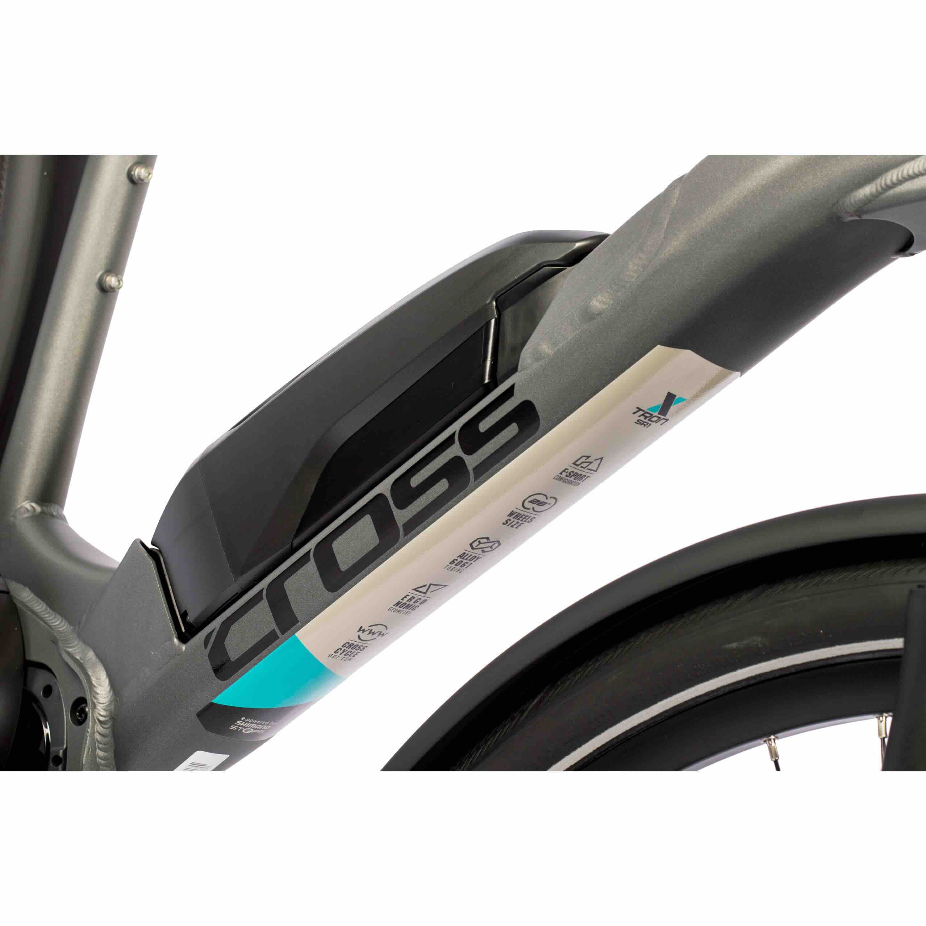 28" E-Bike Trekking Fahrrad LS WAVE X-Tron SR1 SHIMANO STEPS E-6100 504Wh 9 GANG SHIMANO ALIVIO