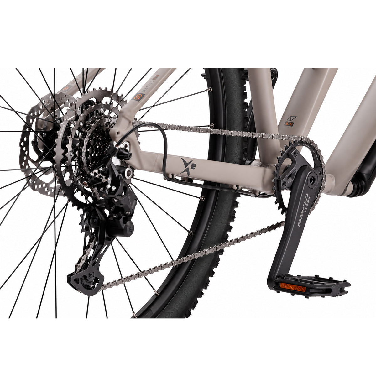 29" Herren MTB Mountainbike X-TREME 1 x 9 Gang Shimano CUES RD-U4000GS