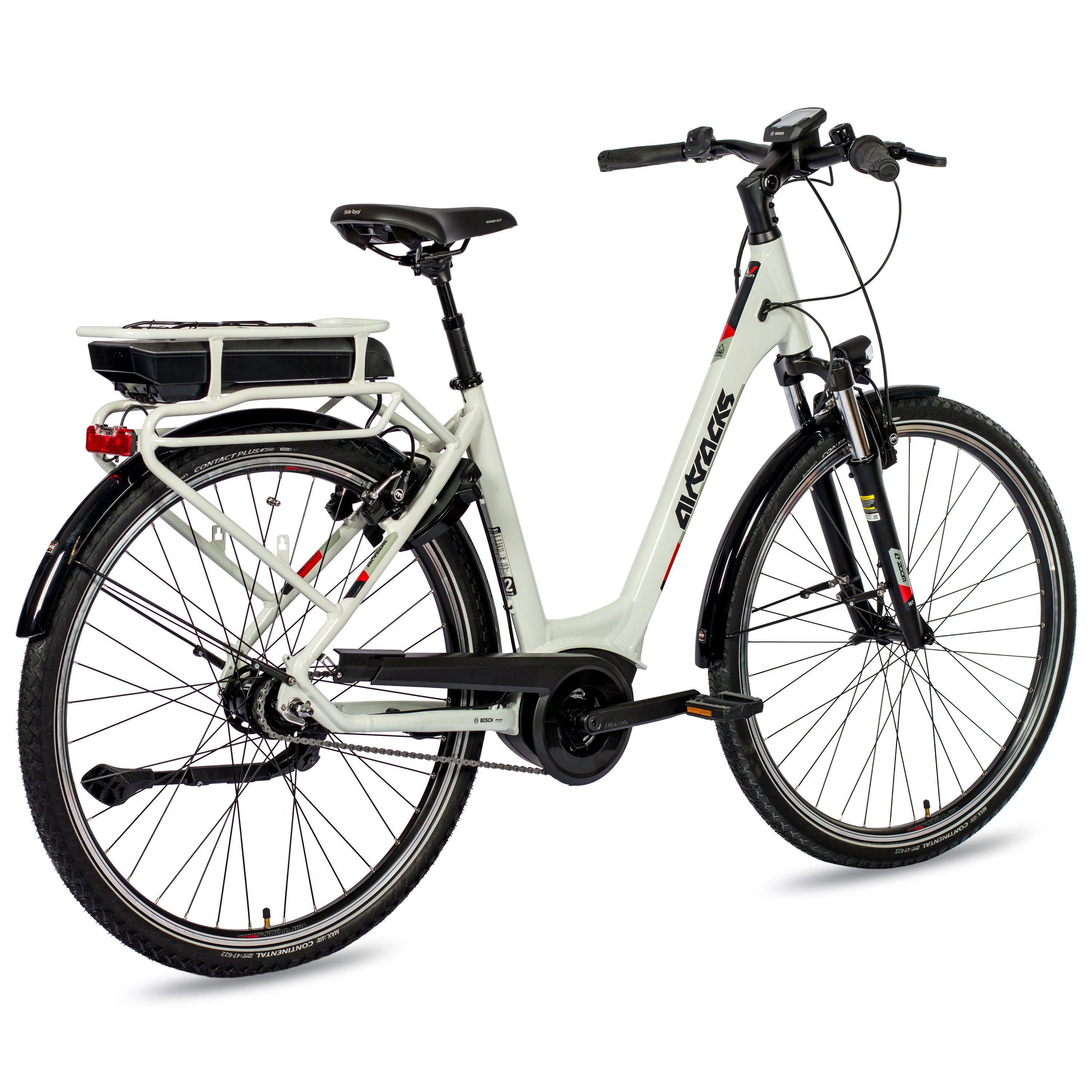 28" E-Bike City Fahrrad V-Tron RACK BOSCH ACTIVE LINE PLUS 400 Wh 7s SHIMANO NEXUS RÜCKTRITTBREMSE