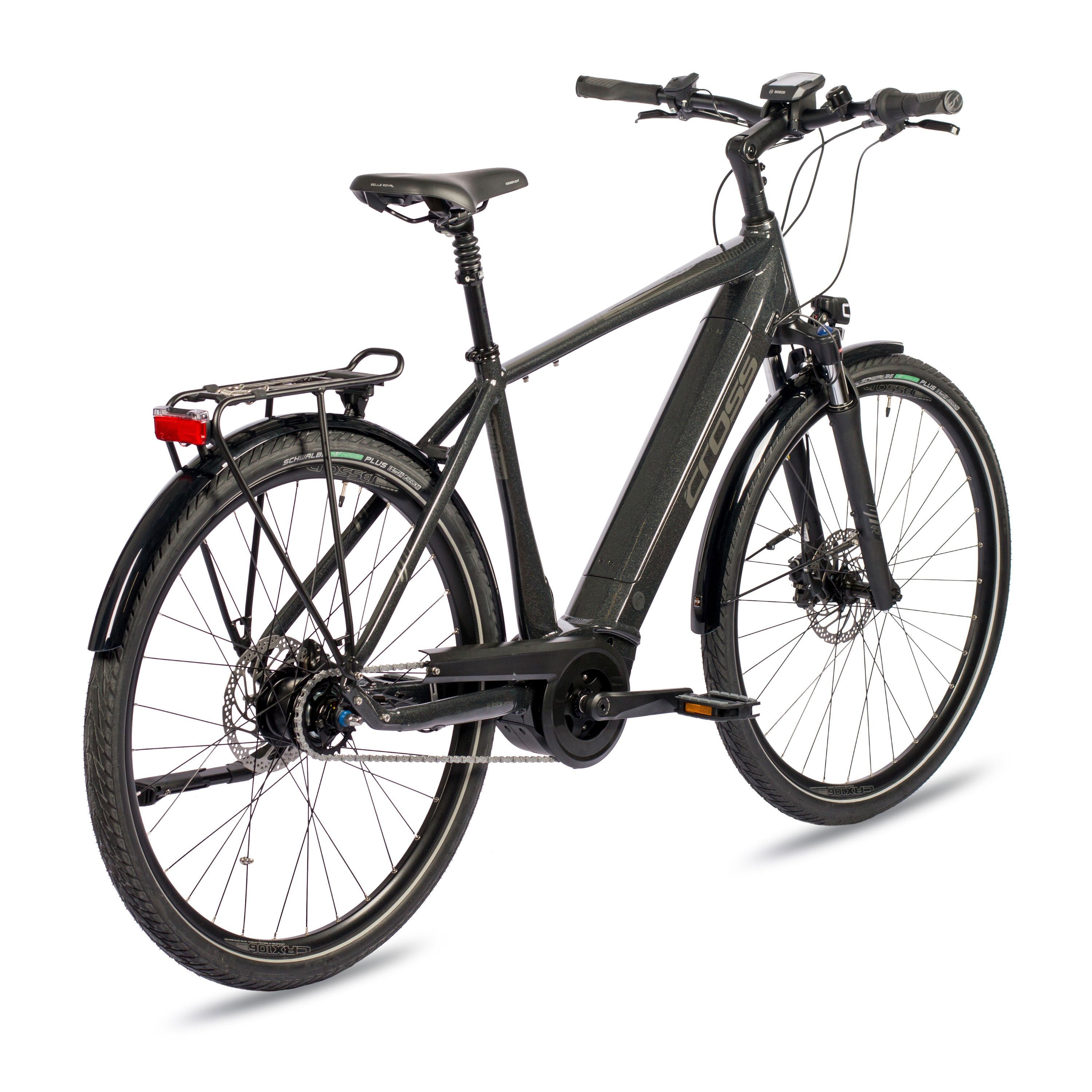 28"HOMME VÉLO ÉLECTRIQUE DE VILLE NOVA CITY BOSCH PERFORMANCE LINE 625WH 5 VITESSES SHIMANO NEXUS INTER