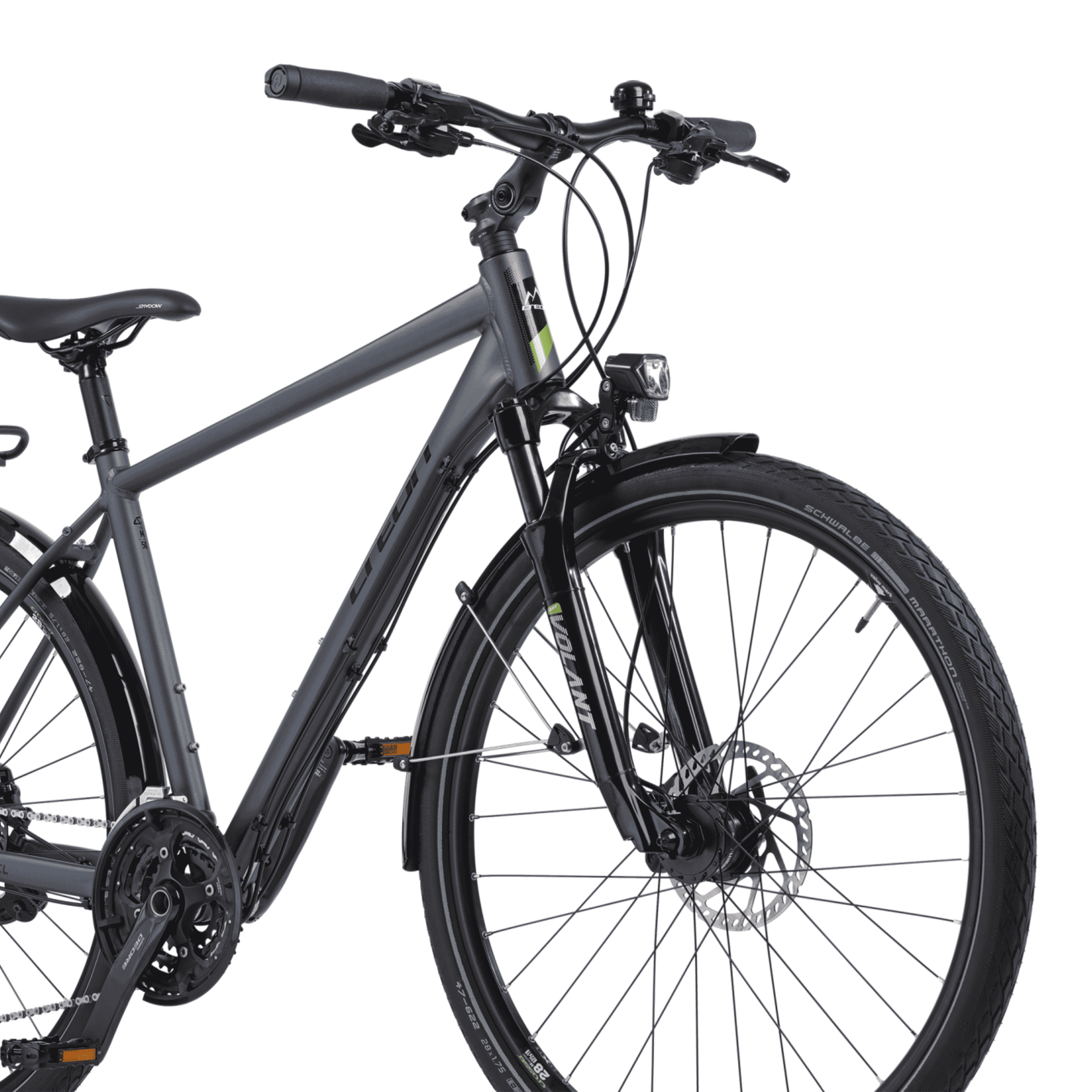 28" Bicicleta de trekking para hombre TRAIL 6.0, Shimano 30 velocidades, DEORE XT RD-T8000 SGS