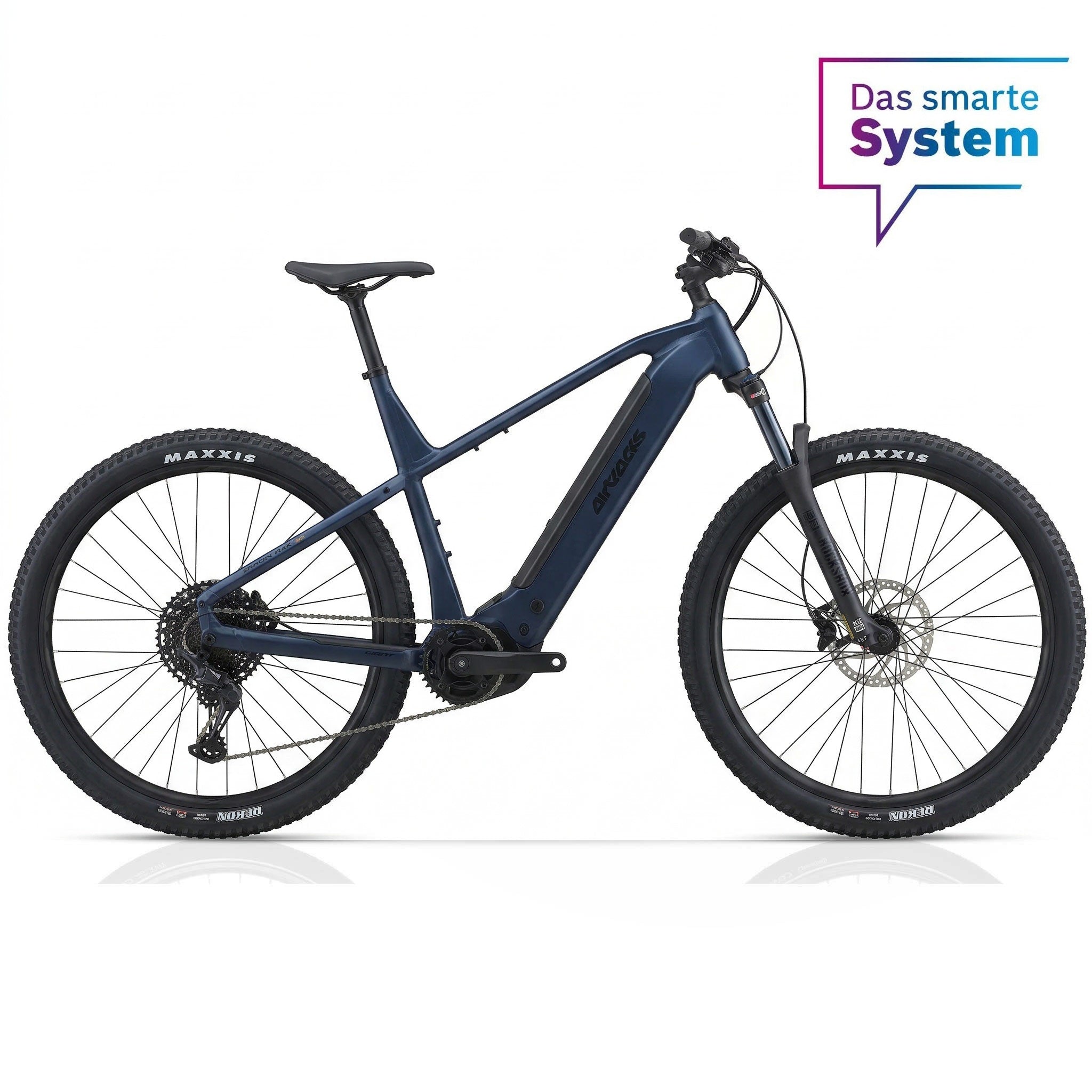 29" Men's E-MTB STREAMER CX11 BOSCH PERFORMANCE LINE CX (GEN 5) Smart System POWERTUBE 600Wh 11 x GANG SHIMANO XT RD-M8310 Blue 