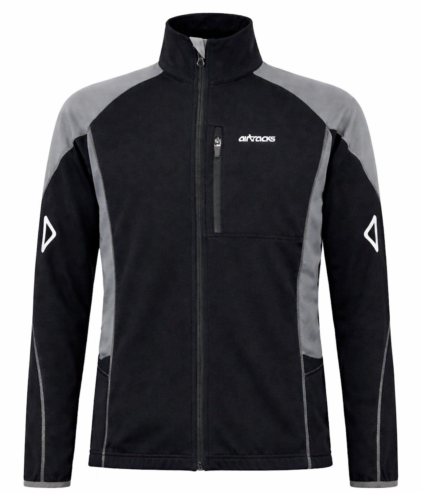 Hombres Thermo Jersey de mano larga Pro-T Black and Gray